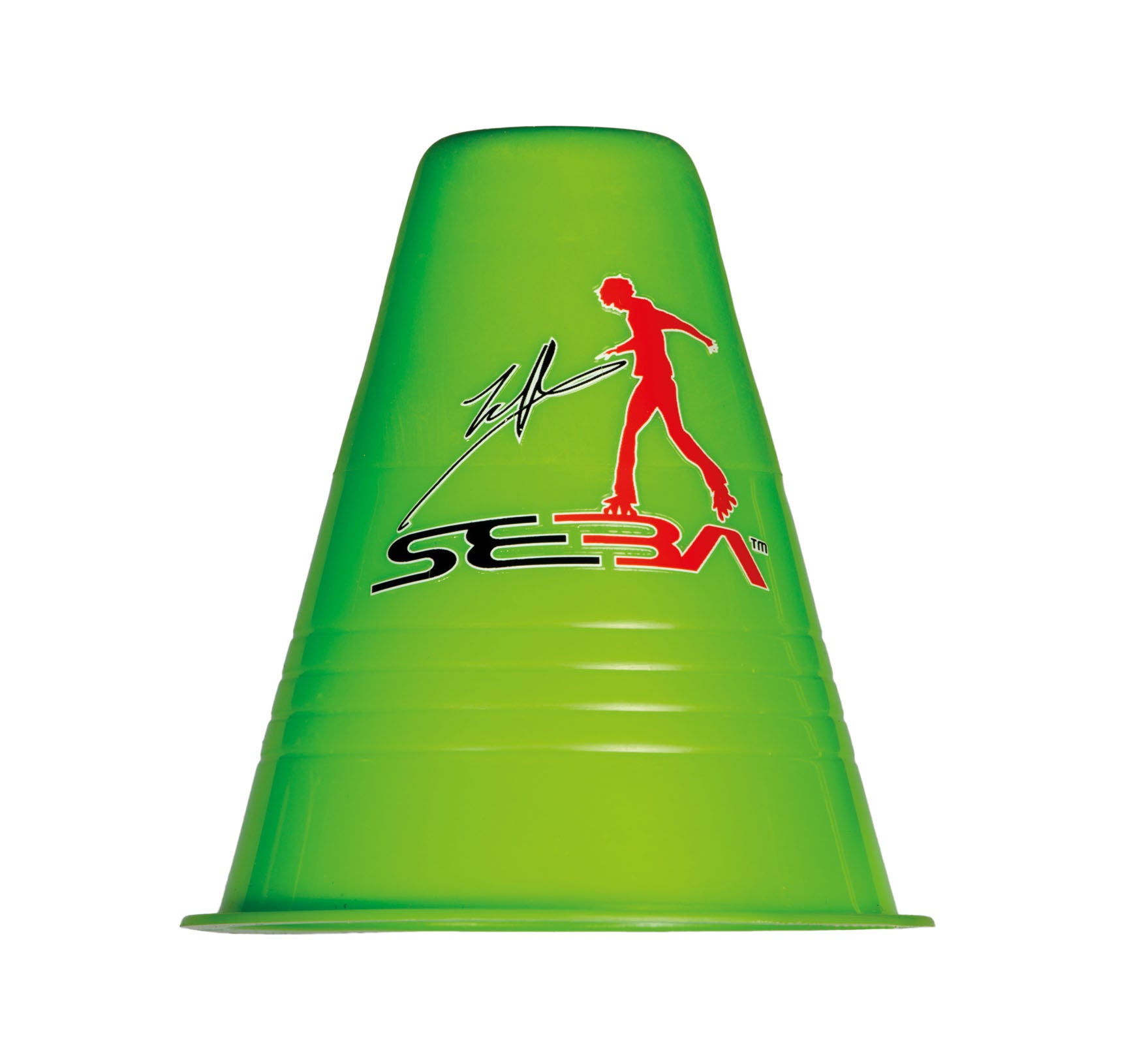 SEBA Dual Density Slalom Cones - High-Performance Training Cones for Skateboarding, Roller Skating & Agility Drills - Perfect for Outdoor Sports & Fitness Training