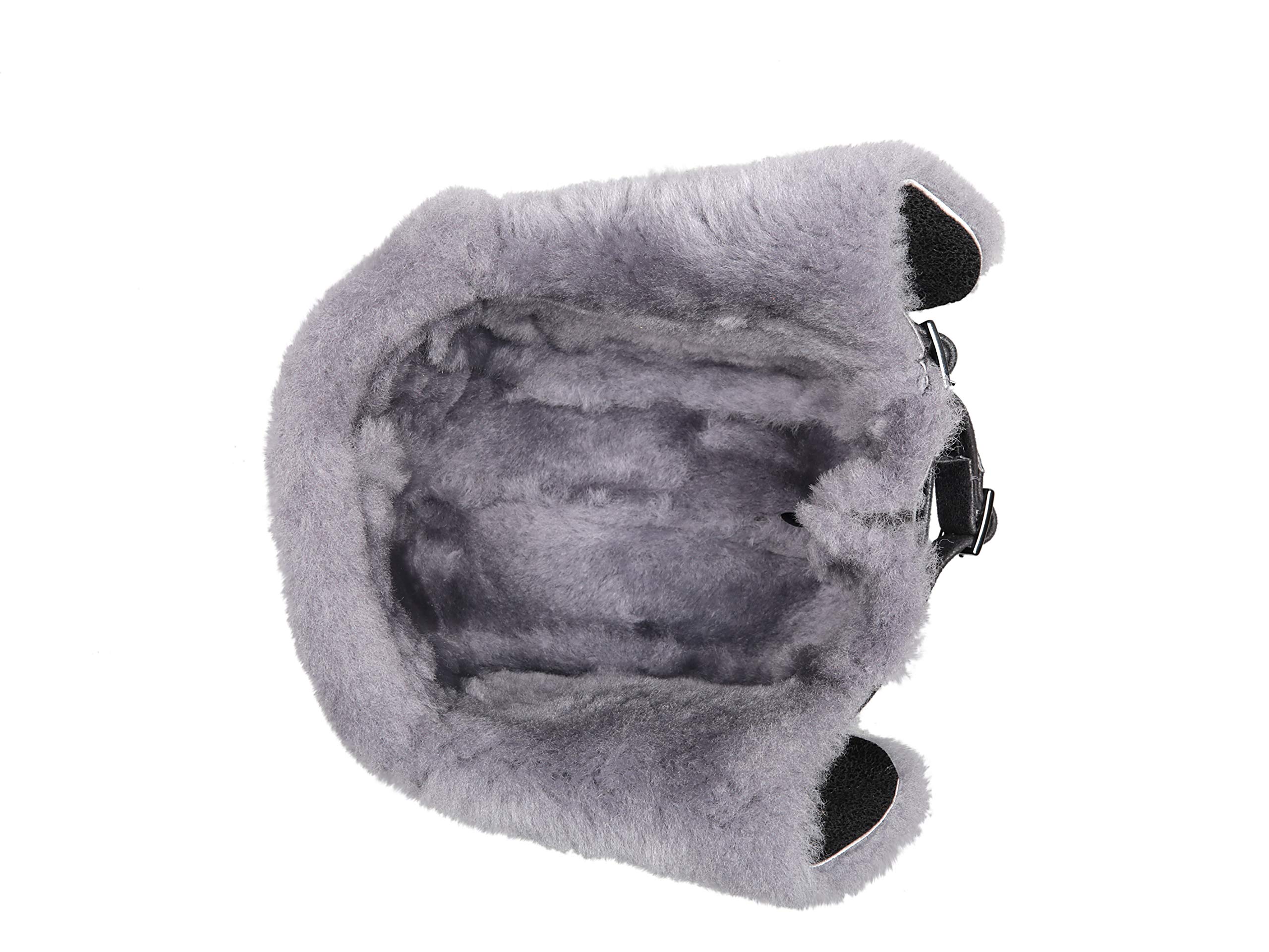 Men's Shearling Sheepskin Aviator Pilot Hat – Winter Warm Flying Cap for Outdoor Activities & Cold Weather Adventures