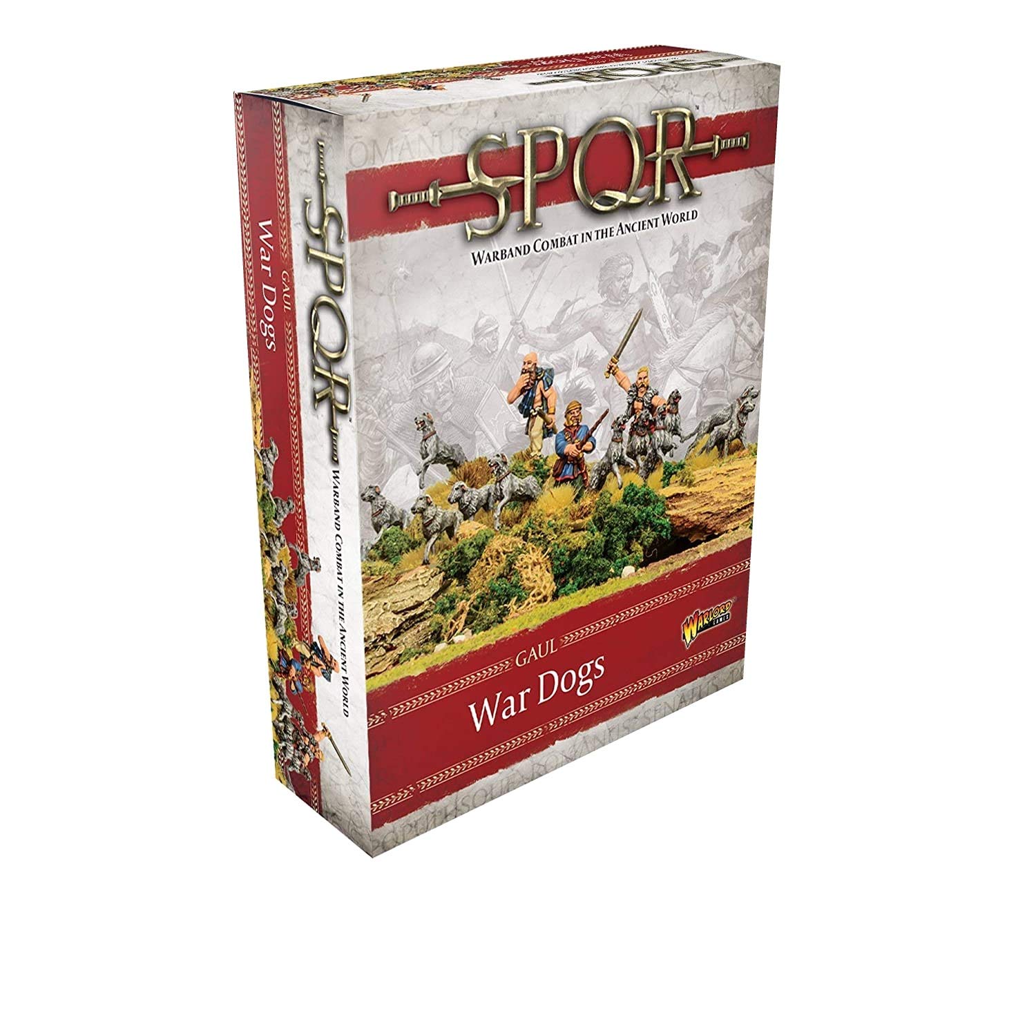 SPQR Warlord Games - Gaul War Dogs Miniature Figures for Tabletop Wargaming & Historical Strategy Games | Perfect for Ancient Battle Scenes and Collectors
