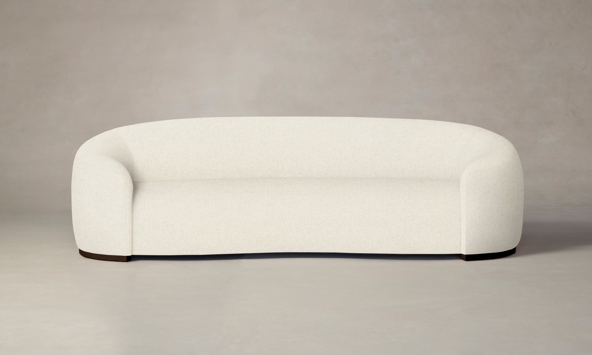 Luxury Chelsea Sofa - Italian Brushed Wool Vanilla Upholstery | Elegant Living Room Furniture for Modern Homes