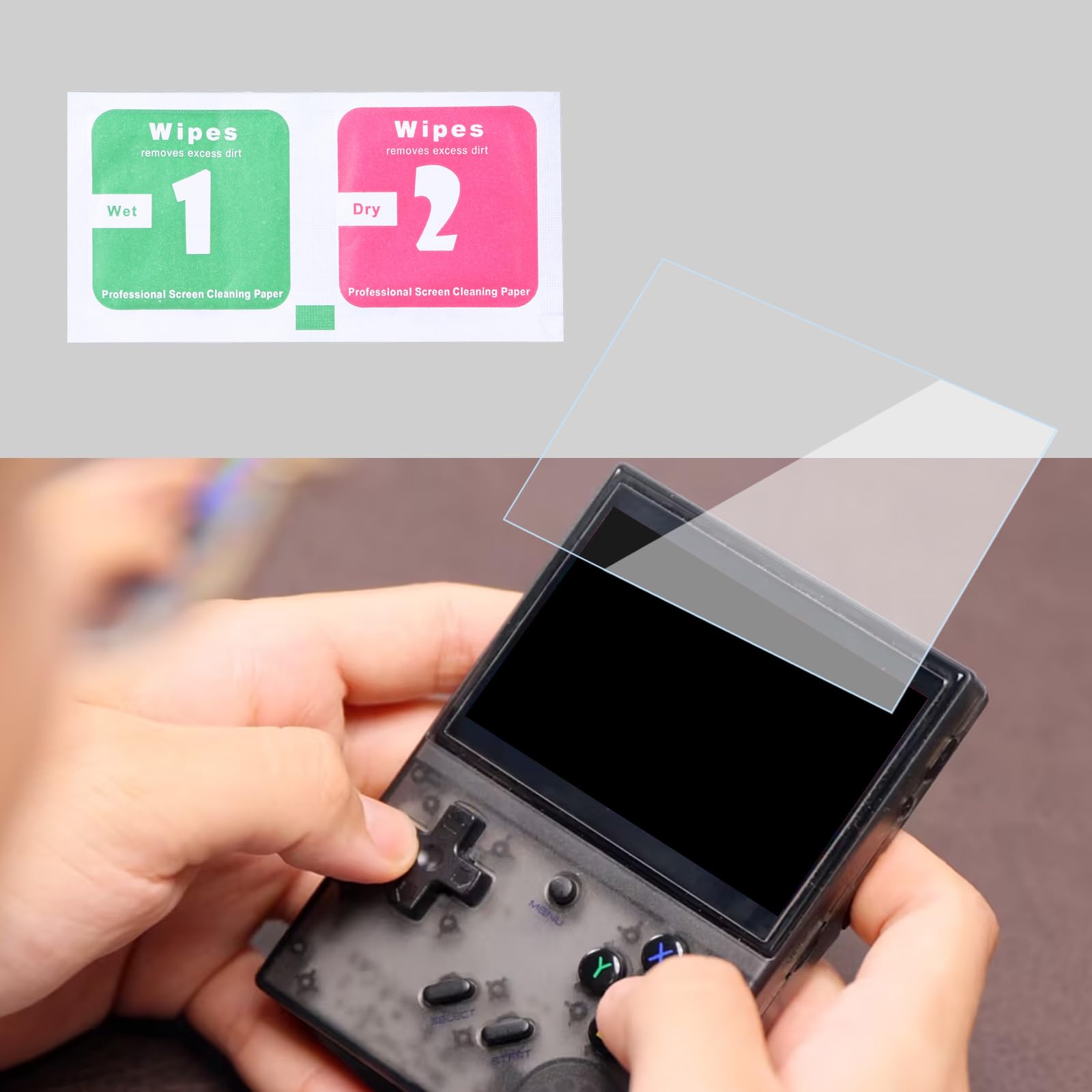 Premium Tempered Glass Screen Protector for Nintendo Switch/PS5/Xbox - Anti-Scratch & HD Clear Protective Film - Portable Gaming Console Accessory for Enhanced Display & Long-Lasting Protection (Perfect for Travel & Home Gaming)