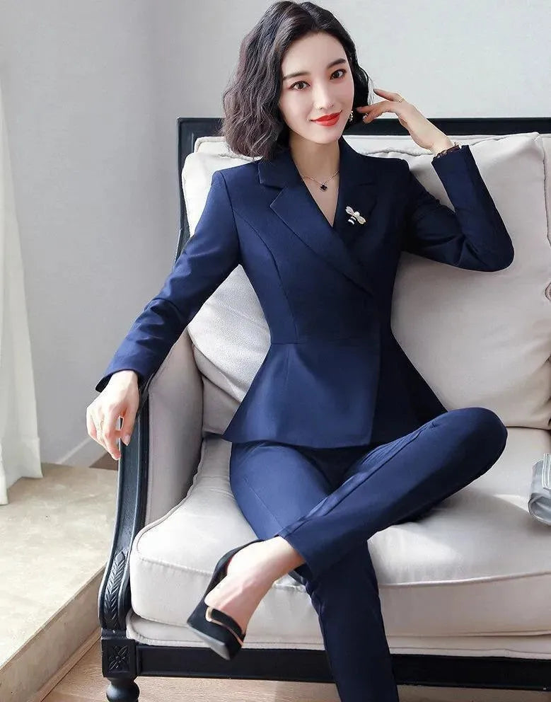 Professional Women's Business Pantsuits - Formal Office Wear & Career Outfits for Women | Perfect for Interviews, Meetings & Corporate Events
