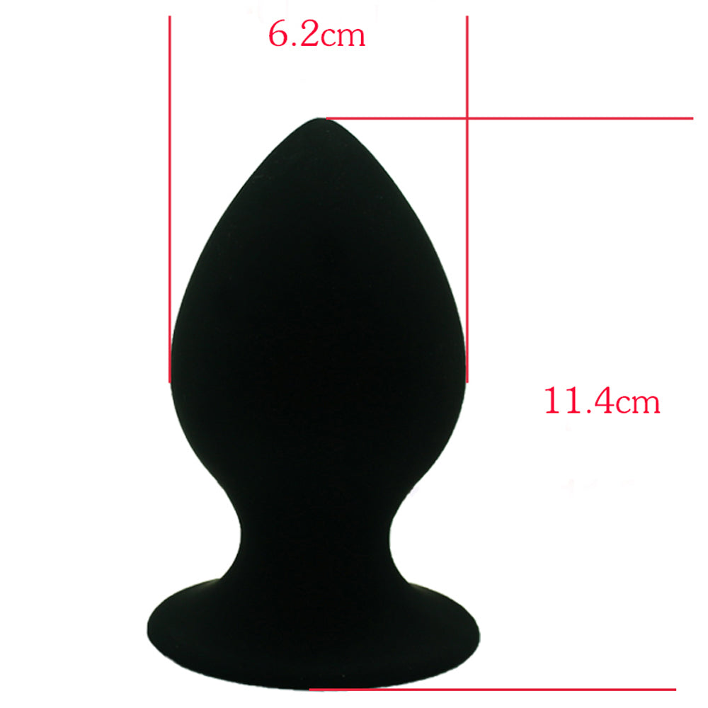 XL Aphrodisia Anal Plug with Suction Cup - Premium Silicone Butt Plug for Enhanced Pleasure & Comfort - Perfect for Solo Play & Couples Intimacy