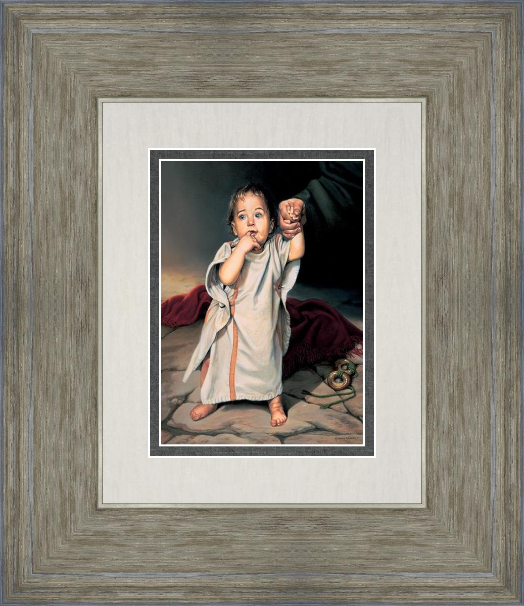 Child Of Grace By Liz Lemon Swindle - Inspirational Christian Art Print for Home, Office & Church Decor - Perfect for Gifts, Wall Art & Spiritual Uplifting