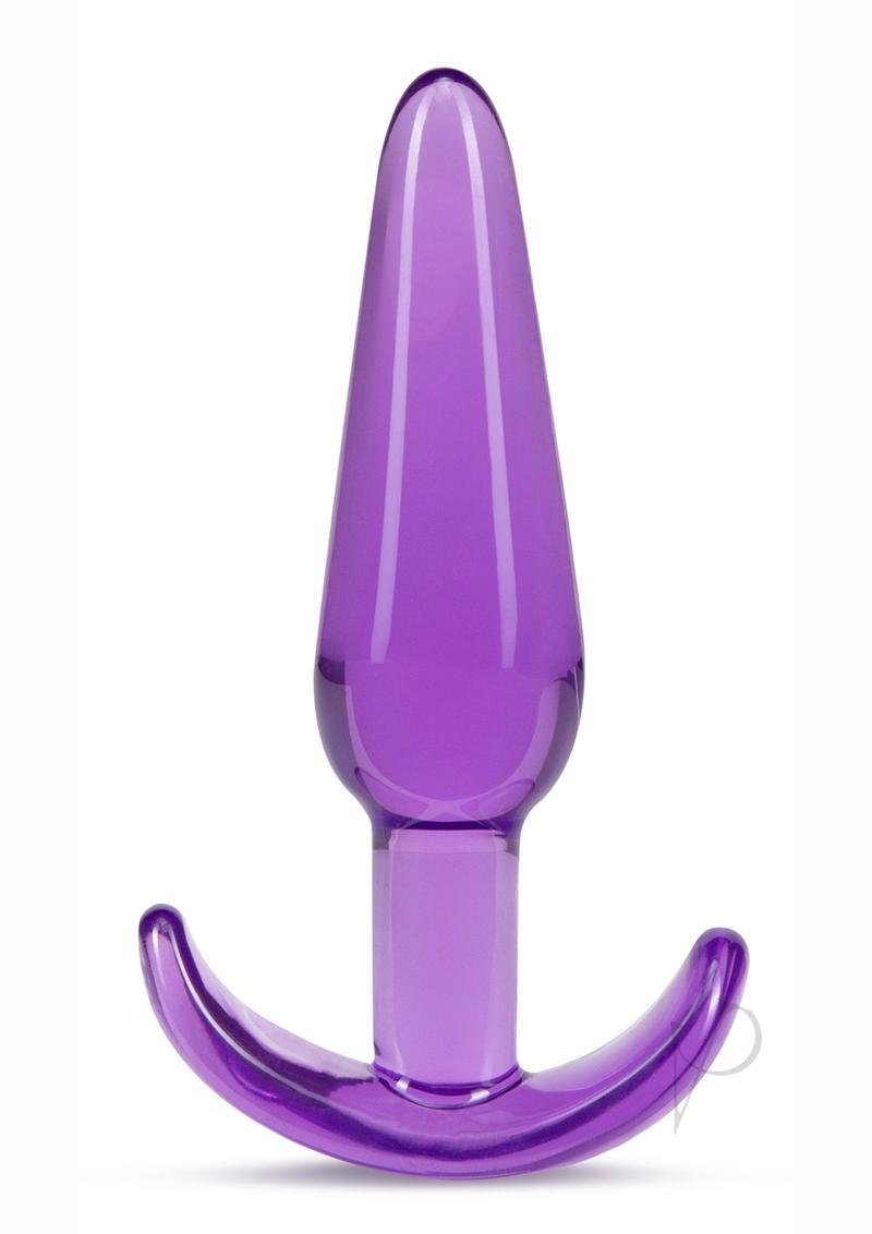 B Yours Slim Butt Plug - Purple Silicone Anal Plug for Beginners & Comfort Wear - Perfect for Sensual Play & Intimate Moments