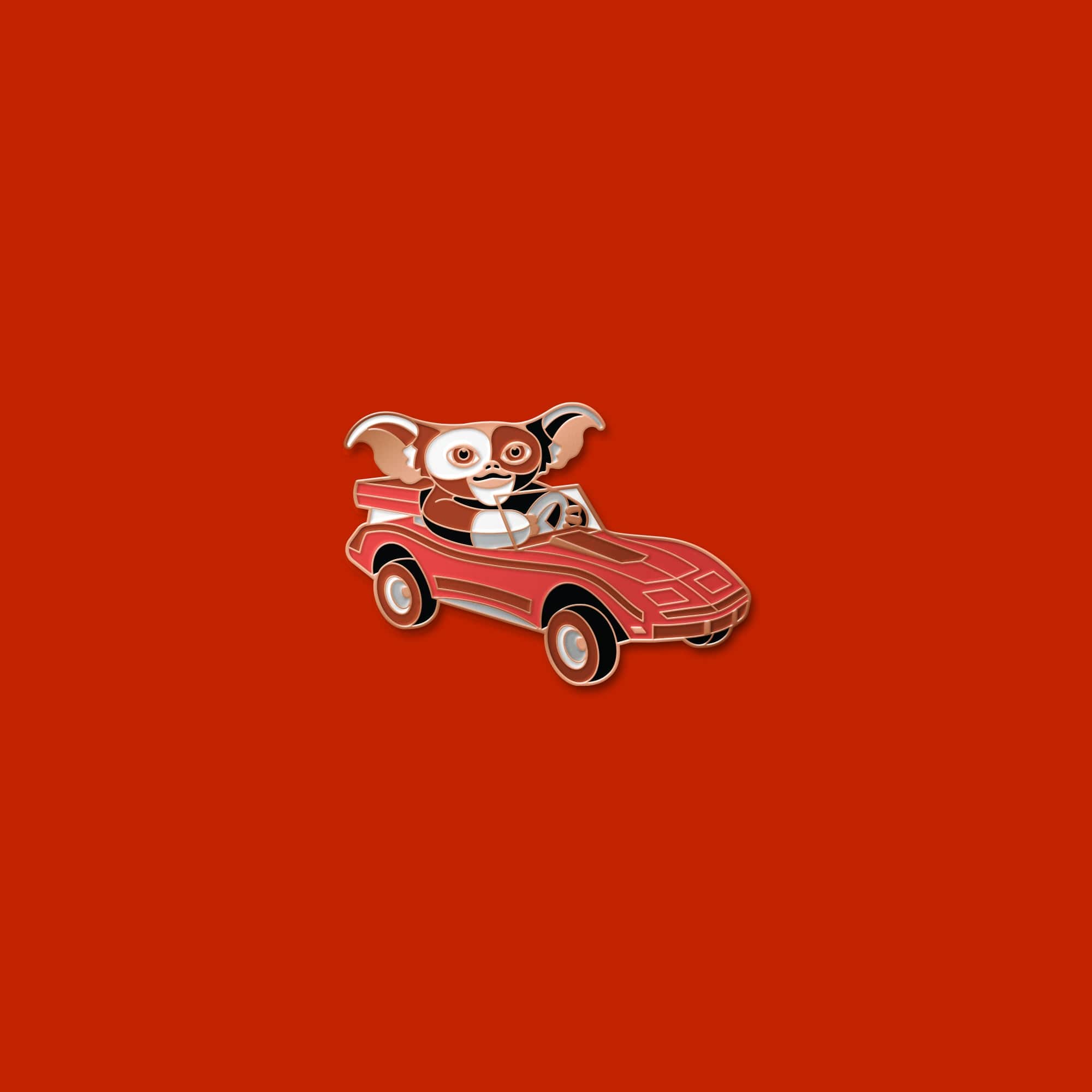 Gremlins Beep Beep Enamel Pin - Cute Cartoon Movie Badge for Backpacks, Jackets & Collectors - Perfect Gift for 80s Nostalgia Fans
