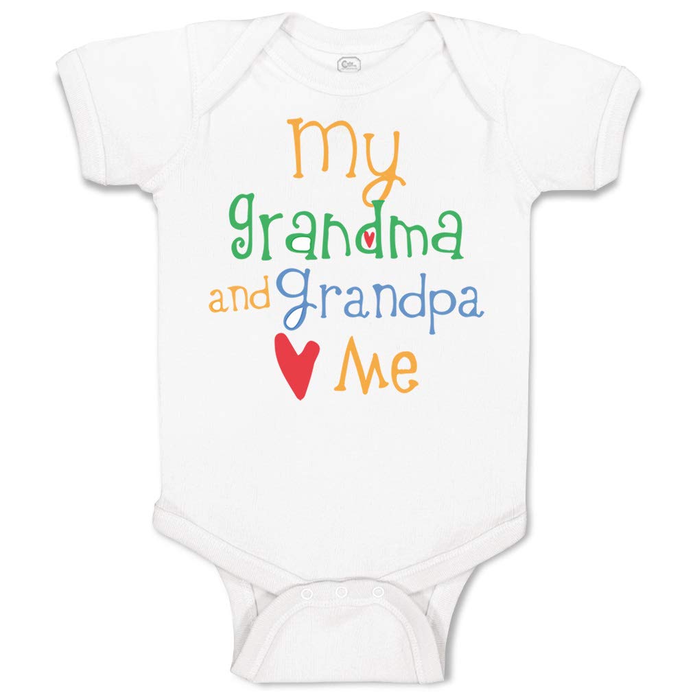 Funny 'World's Best Grandpa' Baby Bodysuit - 100% Cotton Cute Newborn Onesie for Boys & Girls - Perfect for Grandparents Day, Family Photos & Special Occasions