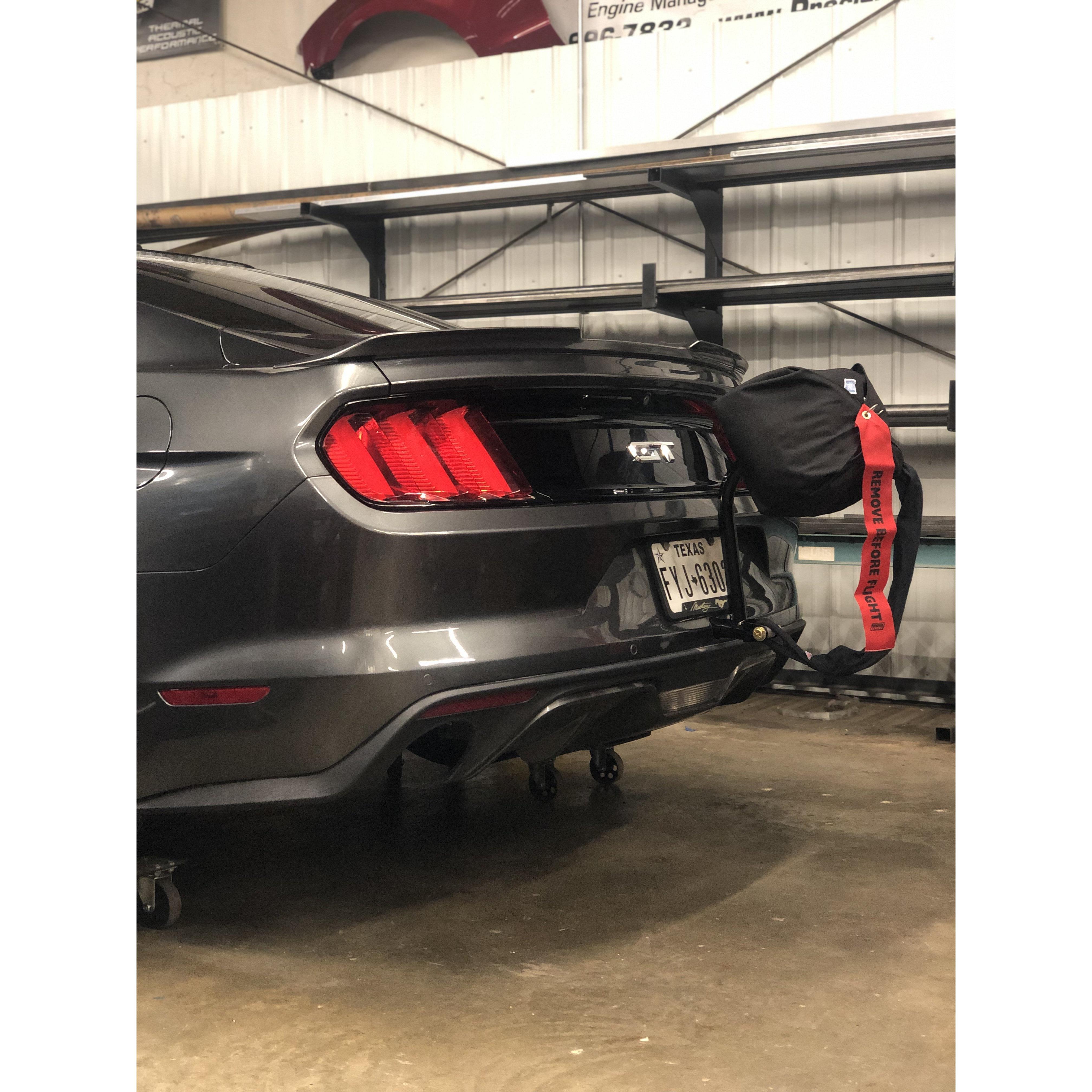 2015-2022 Ford Mustang S550 Parachute Mount Kit - Compatible with 2014-2022 Models | Drag Racing & High-Speed Performance Accessory