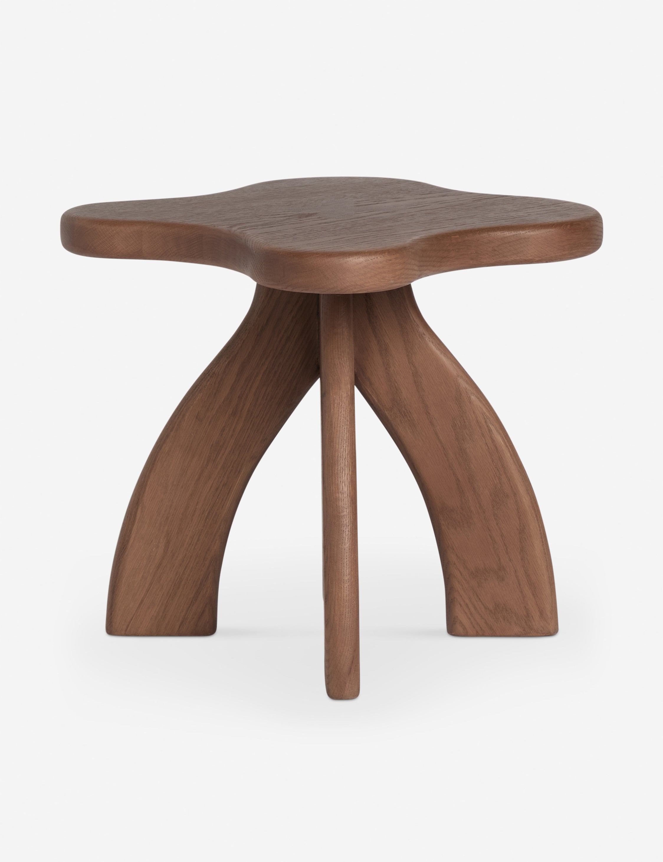 Aimee Song Etna Stool - Modern Bar Stool with Wooden Seat & Metal Frame for Kitchen Island, Breakfast Nook & Home Decor
