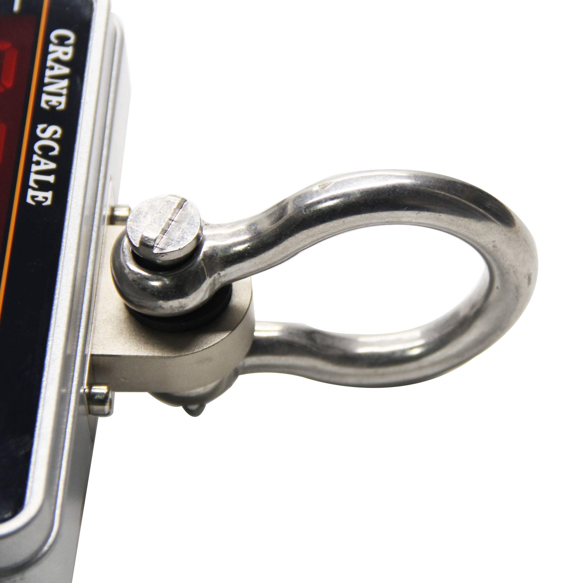 Huanyu 1 Ton Aluminum Digital Crane Scale - High Precision 1000kg/2000lbs Heavy Duty Hanging Scale with Smart LED Display - Perfect for Construction, Warehousing & Industrial Weighing Applications