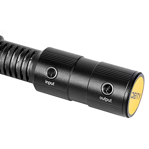 Deity V-Mic D4 Mini Supercardioid Shotgun Microphone for DSLR Camera - Professional On-Camera Mic for Vlogging, Interviews & Film Making (Black)