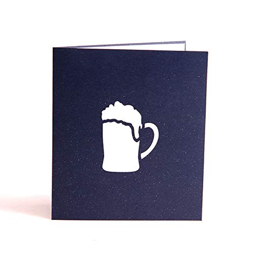 3D Happy Birthday Card for Dad - Funny Father's Day Beer Greeting Card | Perfect Gift for Dad's Birthday, Father's Day & Special Occasions