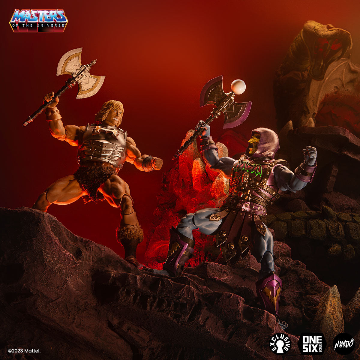 Masters of the Universe Skeletor Deluxe 1/6 Scale Action Figure - Timed Edition Collectible Toy for Display & Play | Perfect for Fans, Collectors & Home Decor