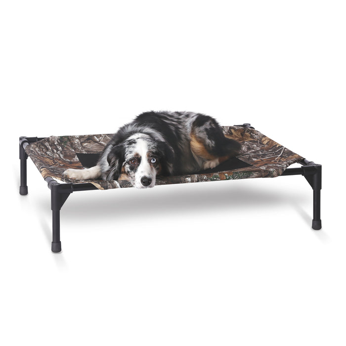 K&H Elevated Dog Bed - Keep Your Pet Cool & Comfortable - Perfect for Outdoor Use, Patio, and Backyard Relaxation