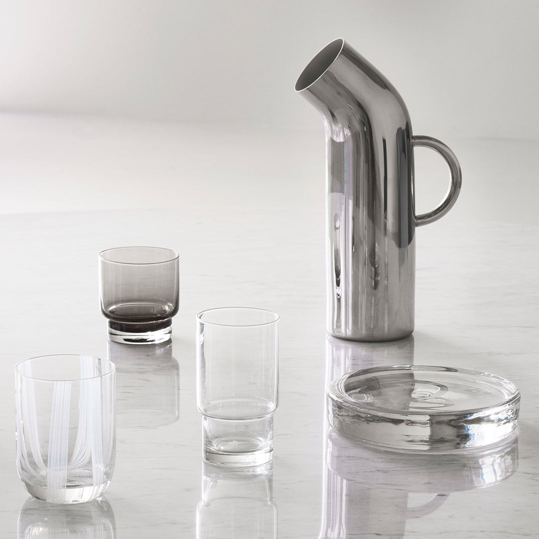 Premium Fit Glass Set of 4 - Shatter-Resistant Drinking Glasses for Water, Juice & Cocktails - Perfect for Home, Restaurant & Party Use