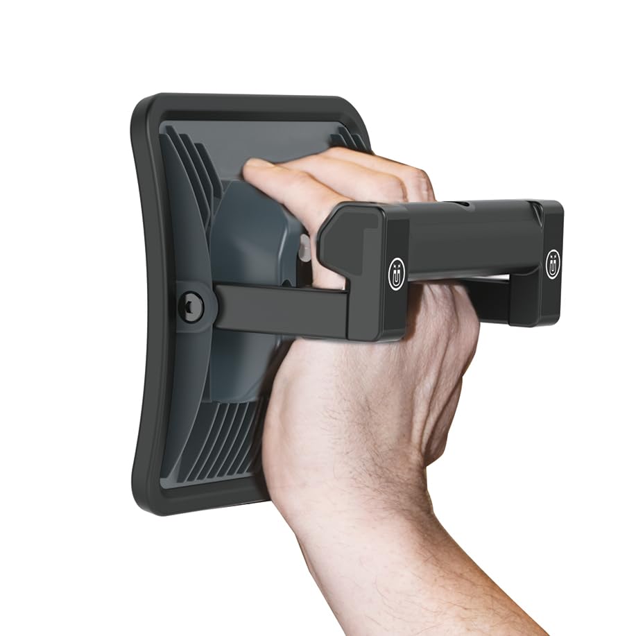 SCANGRIP NOVA R Rechargeable COB LED Floodlight - 2000 Lumens, Handheld Work Light with 5-Step Dimming, Powerful Built-in Magnet & USB Power Bank | IP67 Waterproof, Slim Compact Design for Long Runtime | Perfect for Automotive Repair, Construction Sites, Camping & Emergency Lighting
