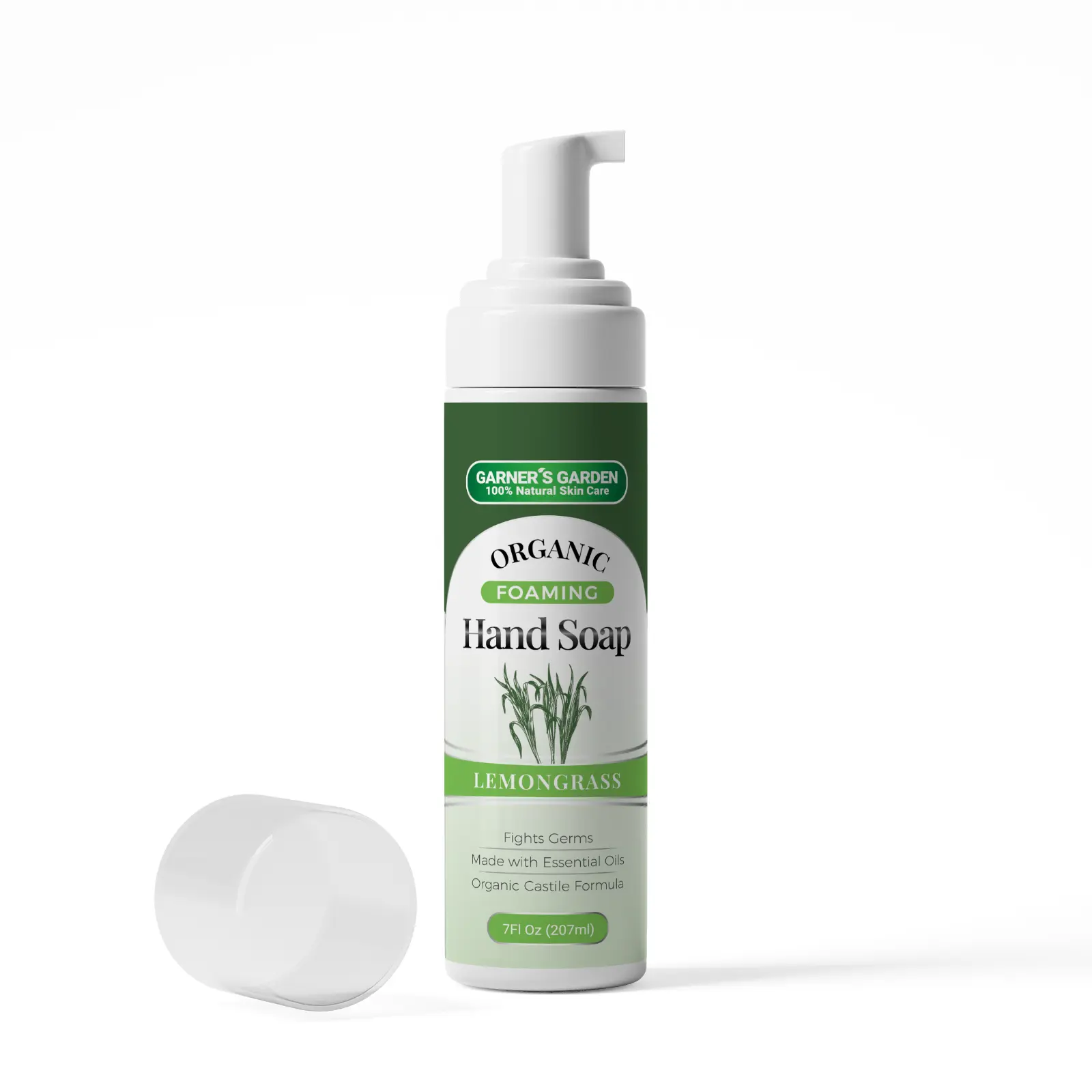 Organic Hand Soap - Natural & Moisturizing for Sensitive Skin | Eco-Friendly Bathroom & Kitchen Soap for Daily Use