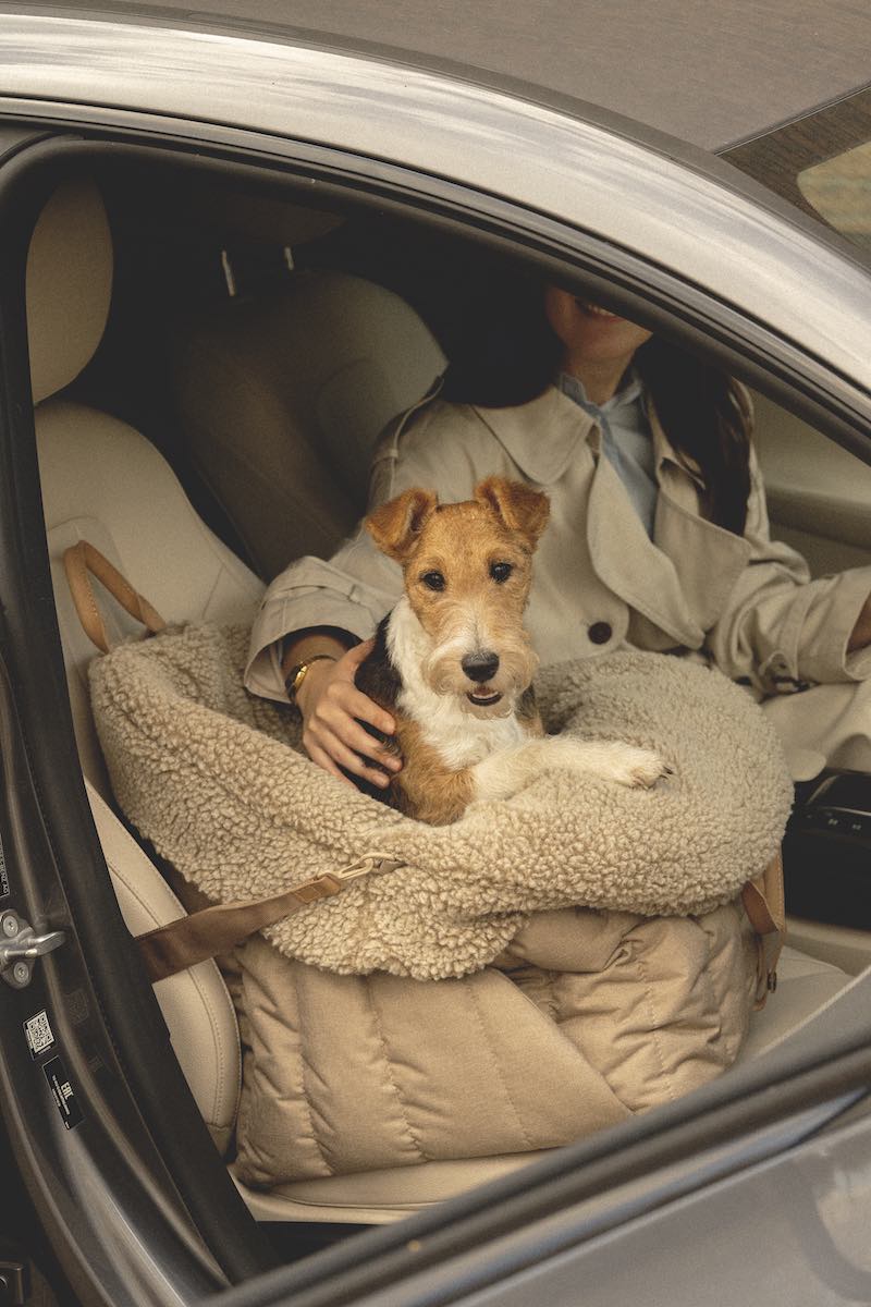 Premium Dog Car Seat Cover - Soft Fur Protector for Comfort & Safety - Perfect for Road Trips, Travel & Daily Commute