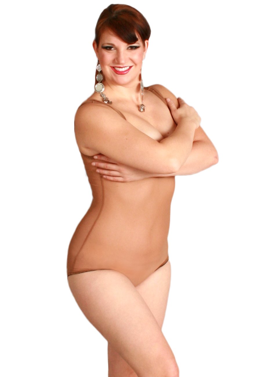 SEKHMET Micro Mesh Sleeveless Bodysuit - Neutral Color Seamless Underwear for Women | Perfect for Layering, Date Nights & Special Occasions