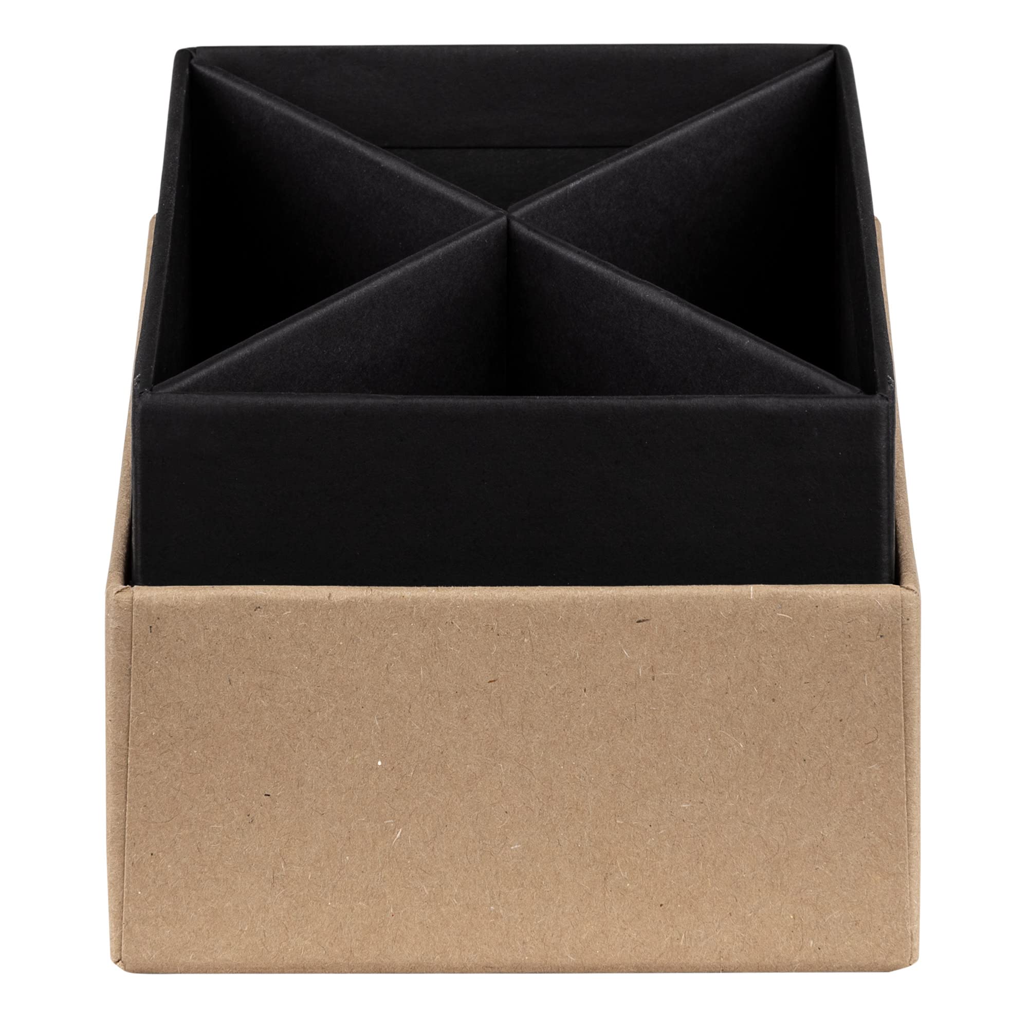 S.O.H.O. 1331452620 Kraft Pencil Box - Durable School & Office Supplies for Students, Artists & Professionals - Perfect for Organizing Pens, Pencils & Art Tools