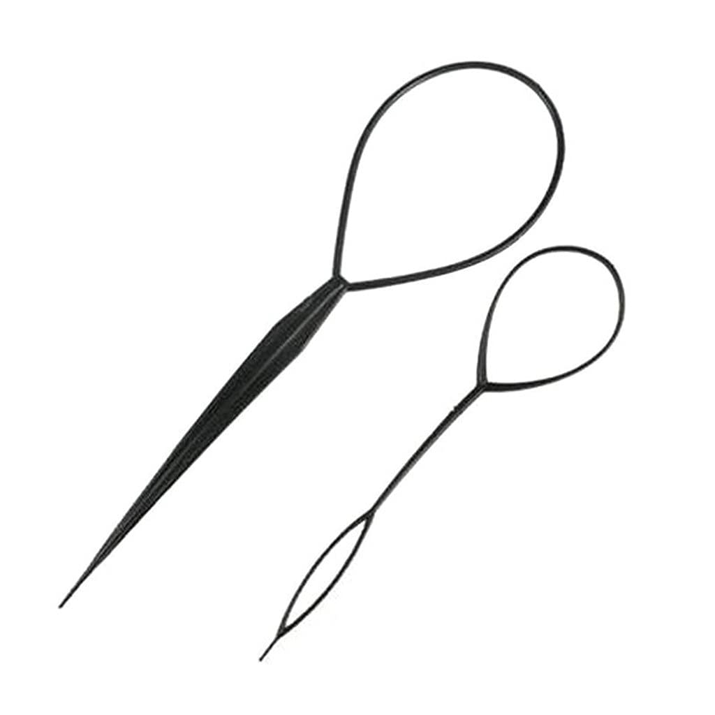 2PCS Topsy Tail Hair Braid Tool for Women - Easy Ponytail Styler & Braided Hair Accessories | Perfect for Parties, Weddings & Everyday Hairstyling