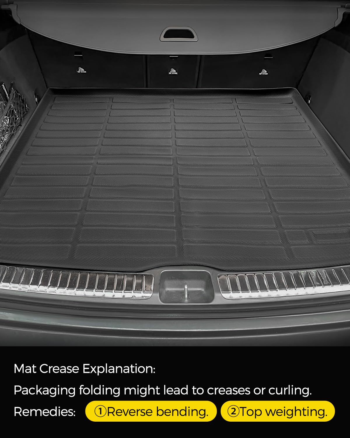 Premium All-Weather TPE Floor Mats for Mercedes-Benz GLE 350/450 (2020-2024) - Heavy Duty Rubber Car Floor Liners & Trunk Mat 4-Piece Set - Perfect for Daily Commuting, Road Trips, and Off-Road Protection (Excludes GLE Coupe Models)