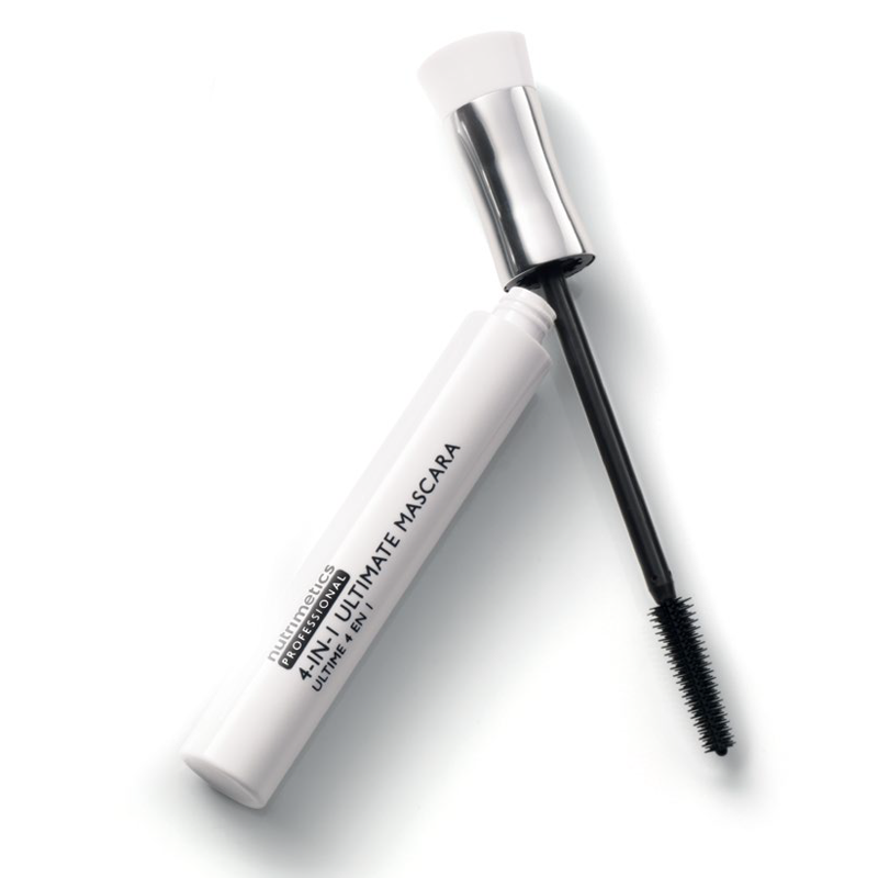 Professional 4-in-1 Ultimate Mascara - Lengthening, Volumizing, Curling & Waterproof (New Packaging) | Perfect for Day & Night Makeup Looks