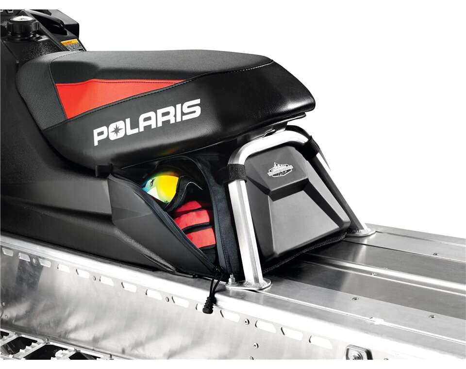 Polaris Snowmobile Burandt Adventure Underseat Storage Bag - Waterproof & Durable for Snowmobile Gear Organization - Perfect for Trail Riding, Backcountry Adventures & Winter Sports