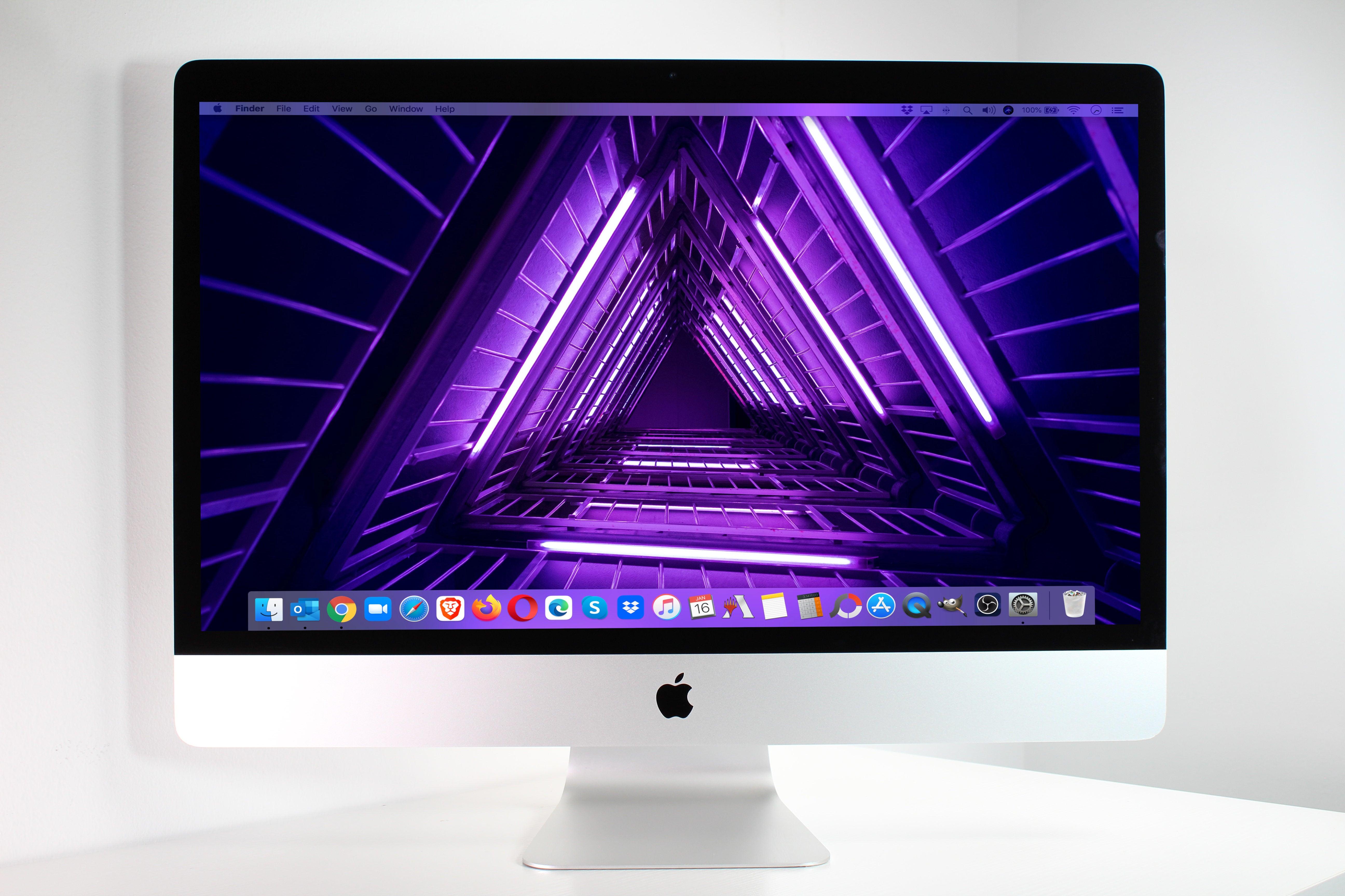 2015 Apple iMac 27-inch Desktop Computer - Intel Core i5 3.2GHz, 8GB RAM, 1TB HDD, AMD Radeon R9 M380 Graphics (Silver) - Perfect for Home Office, Graphic Design & Video Editing