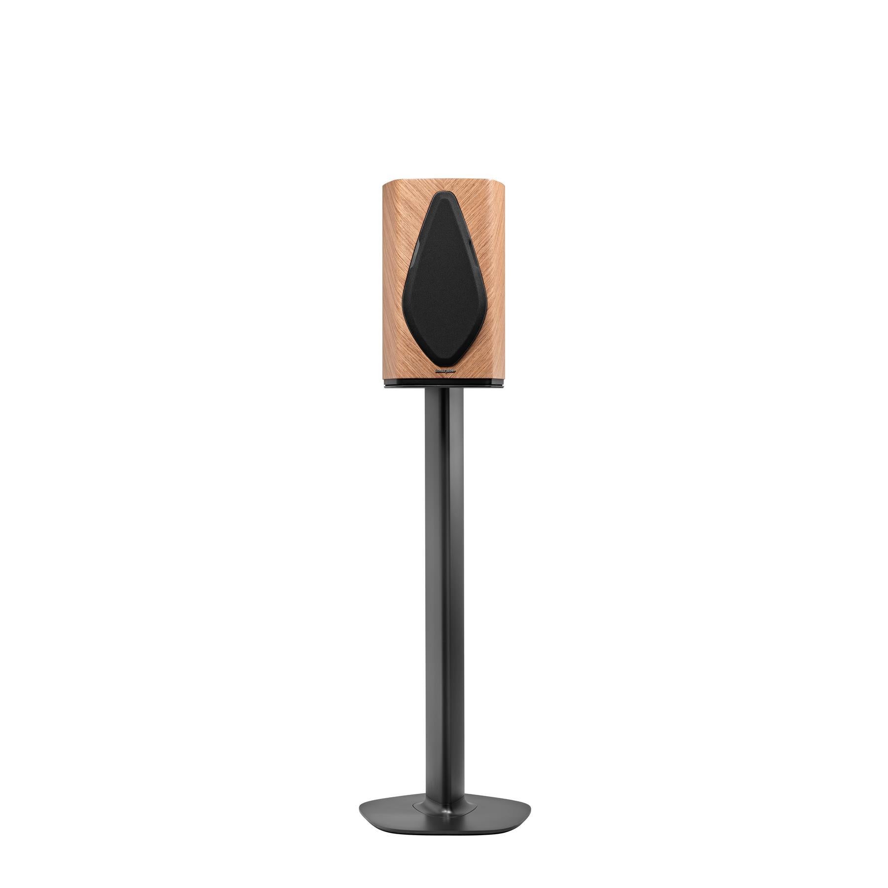Sonus faber Duetto Active Stereo Speakers with Stands - Premium Wireless Bookshelf Speakers for Home Theater, Music Studio & Office | Hi-Fi Sound System with Bluetooth Connectivity
