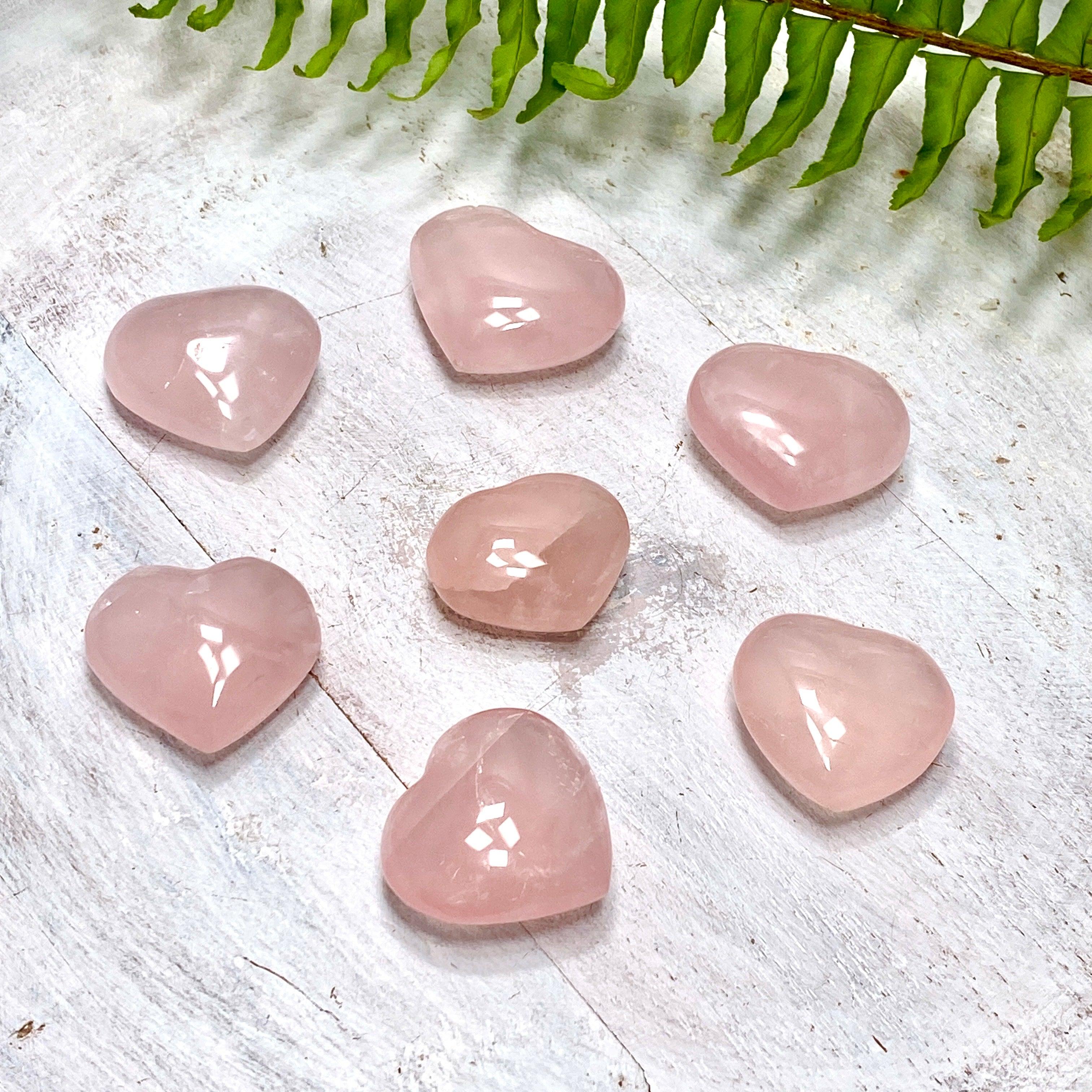 Natural Rose Quartz Heart Pendant - Healing Crystal Jewelry for Love & Emotional Balance | Perfect for Meditation, Gifts & Spiritual Wellness