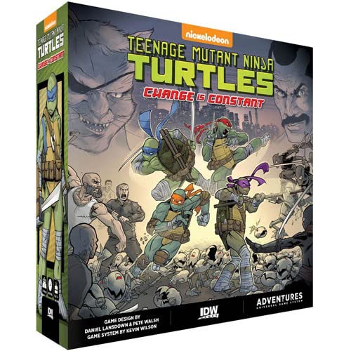 IDW Games Teenage Mutant Ninja Turtles Adventures: All The Loot Bundle - Ultimate Collection for TMNT Fans, Perfect for Game Nights and Family Fun