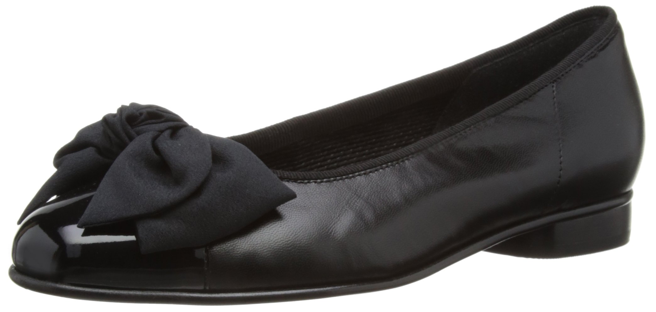 Gabor Women's Comfortable Ballet Flats - Soft Leather Slip-On Shoes for Dance, Work & Casual Wear - Perfect for Ballet Class, Office & Everyday Use
