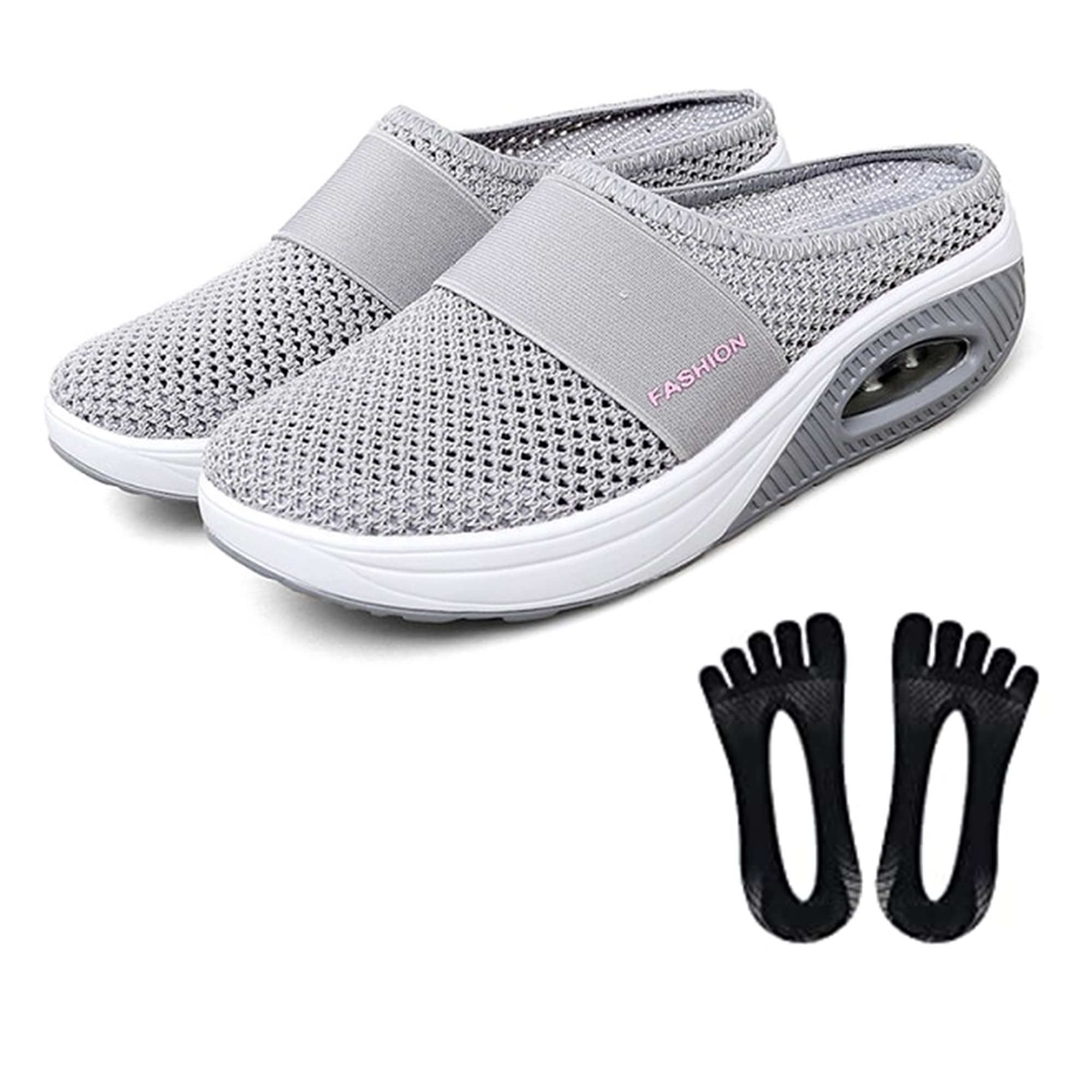 2022 Air Cushion Walking Shoes - Orthopedic Diabetic Slip-On Sneakers with Shock Absorption for Men & Women | Perfect for Daily Walking, Jogging, and Comfortable All-Day Wear