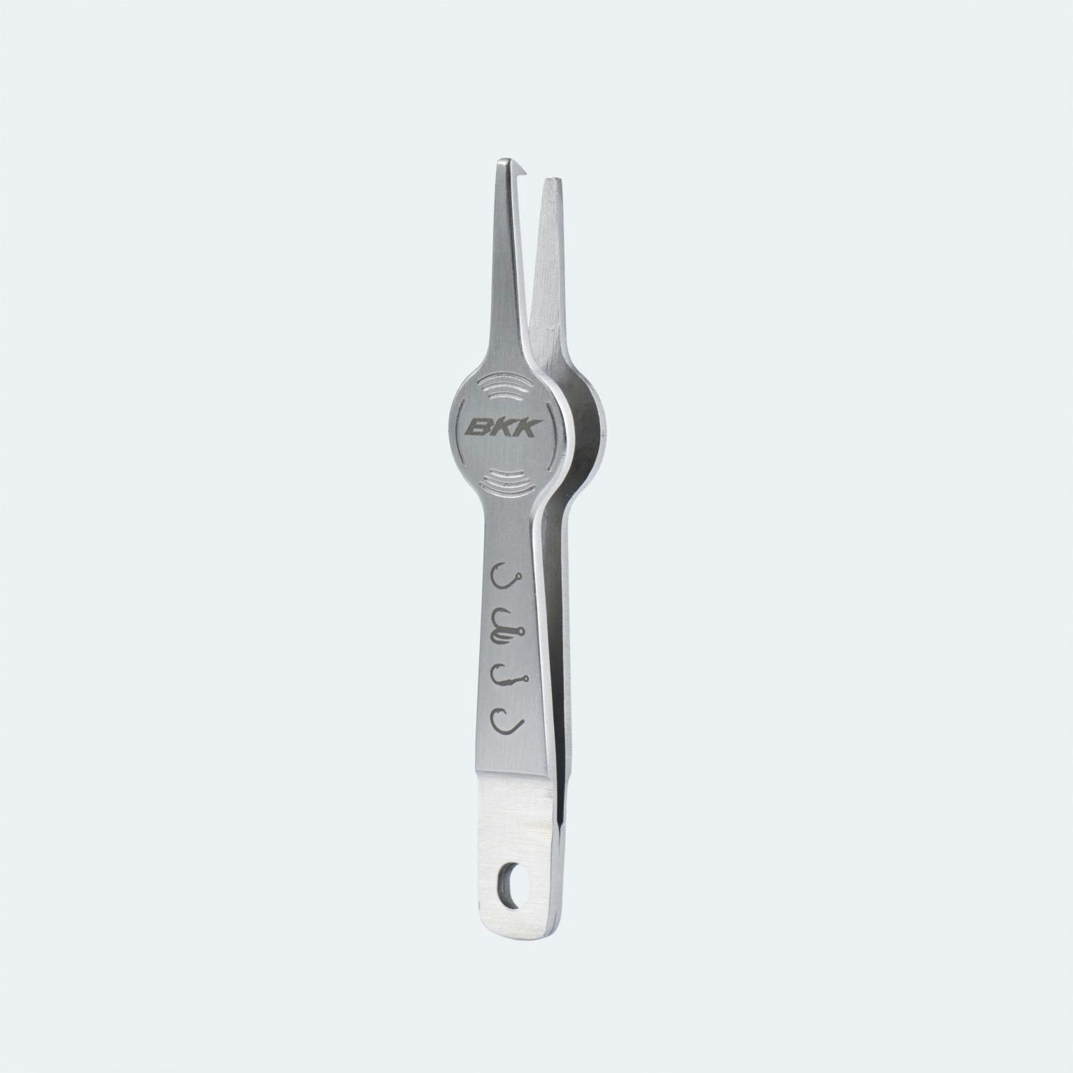 BKK Micro Split Ring Tweezers for Jewelry Making, Watch Repair & Fishing Lures - Precision Stainless Steel Tweezers for Small Parts & DIY Crafts