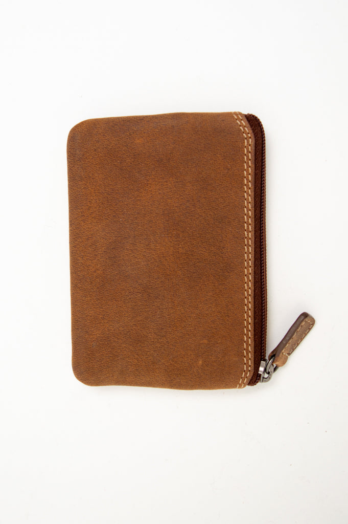 Adrian Klis 247 Natural Small Leather Wallet for Men - Slim RFID Blocking Minimalist Front Pocket Wallet for Everyday Use & Travel