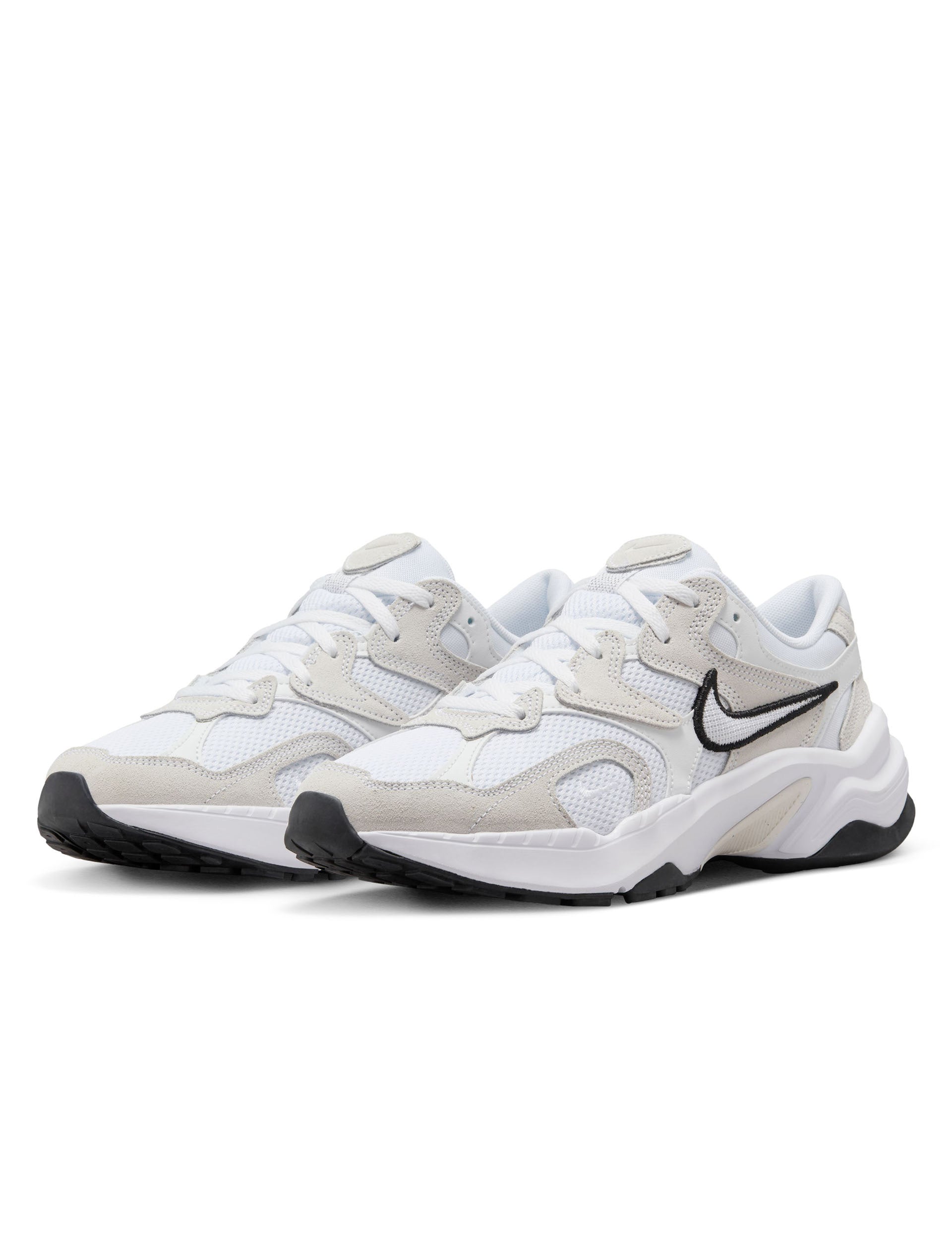 AL8 Running Shoes for Men & Women - Summit White/White/Black | Lightweight Athletic Sneakers for Jogging, Gym Workouts & Daily Walking