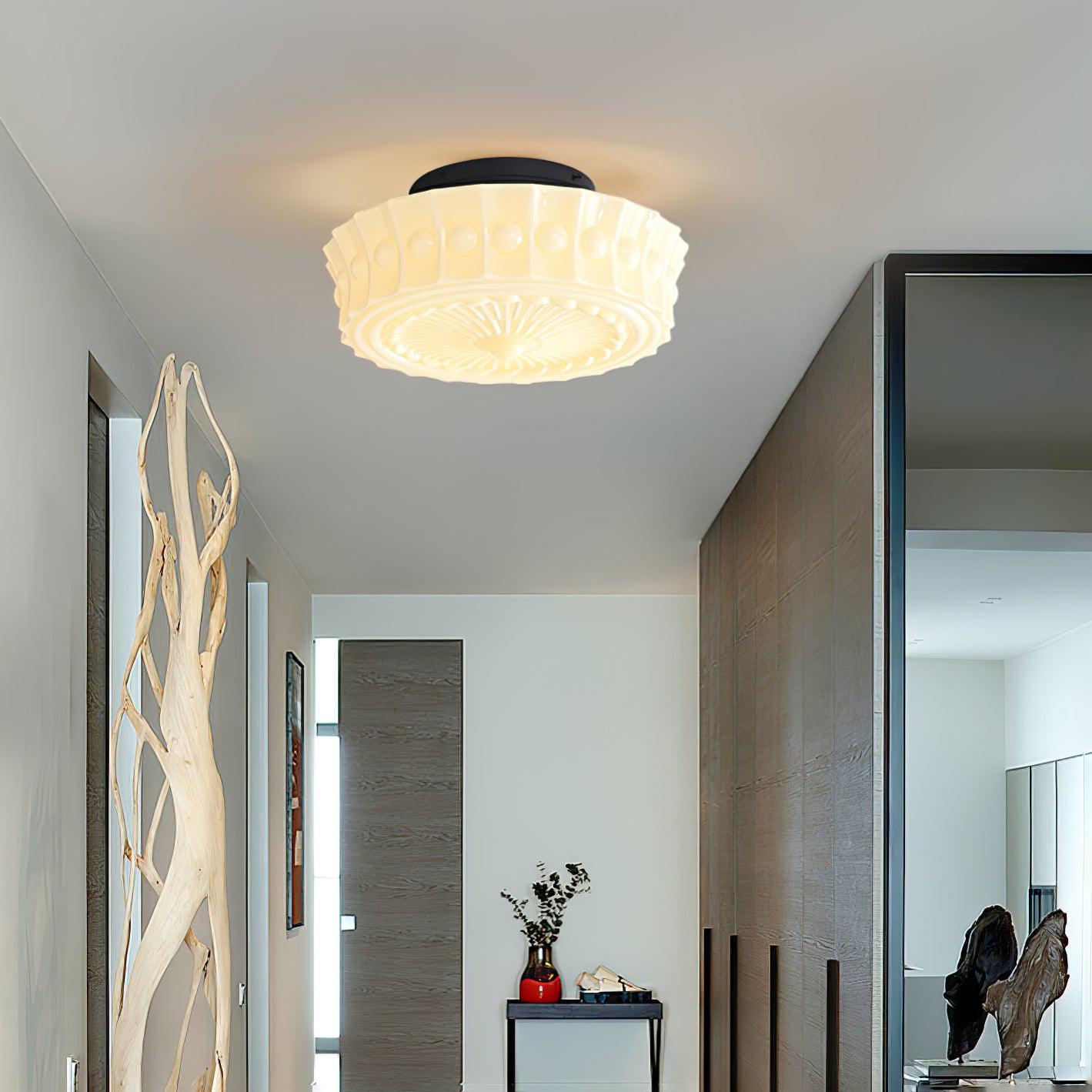 Charles Edwards Modern Ceiling Lamp - Elegant LED Lighting Fixture for Living Room, Bedroom & Dining Room | Energy Efficient & Dimmable | Perfect for Home & Office Decor