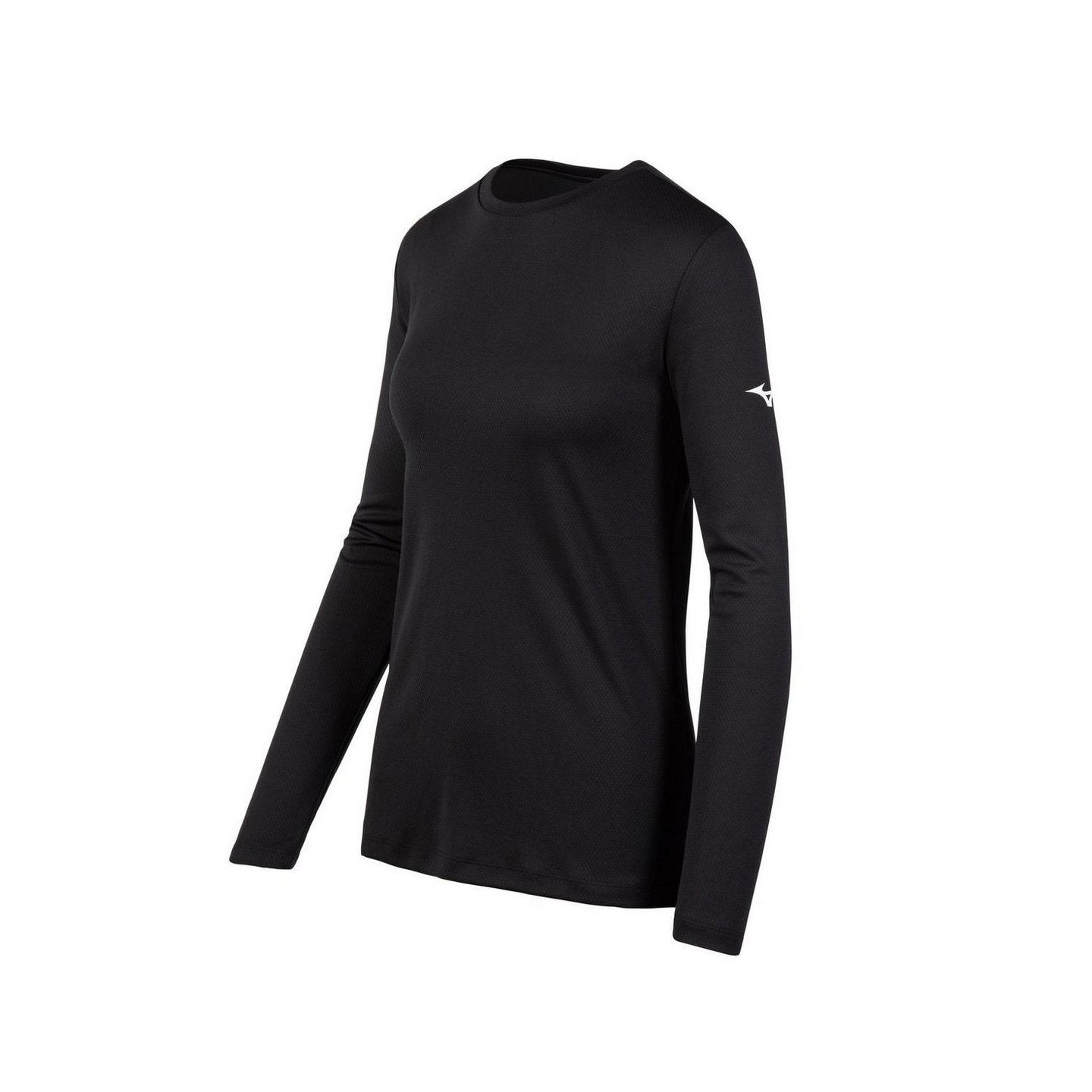 Mizuno Women's Long Sleeve Performance T-Shirt - Breathable, Moisture-Wicking Activewear for Running, Yoga & Workouts (Style 530044) - Perfect for Gym, Training & Outdoor Activities