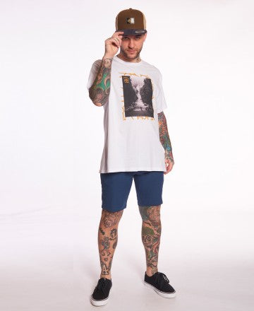 Volcom Te MC Skate KC T-Shirt - Men's Graphic Skateboarding Shirt for Casual Wear & Street Style