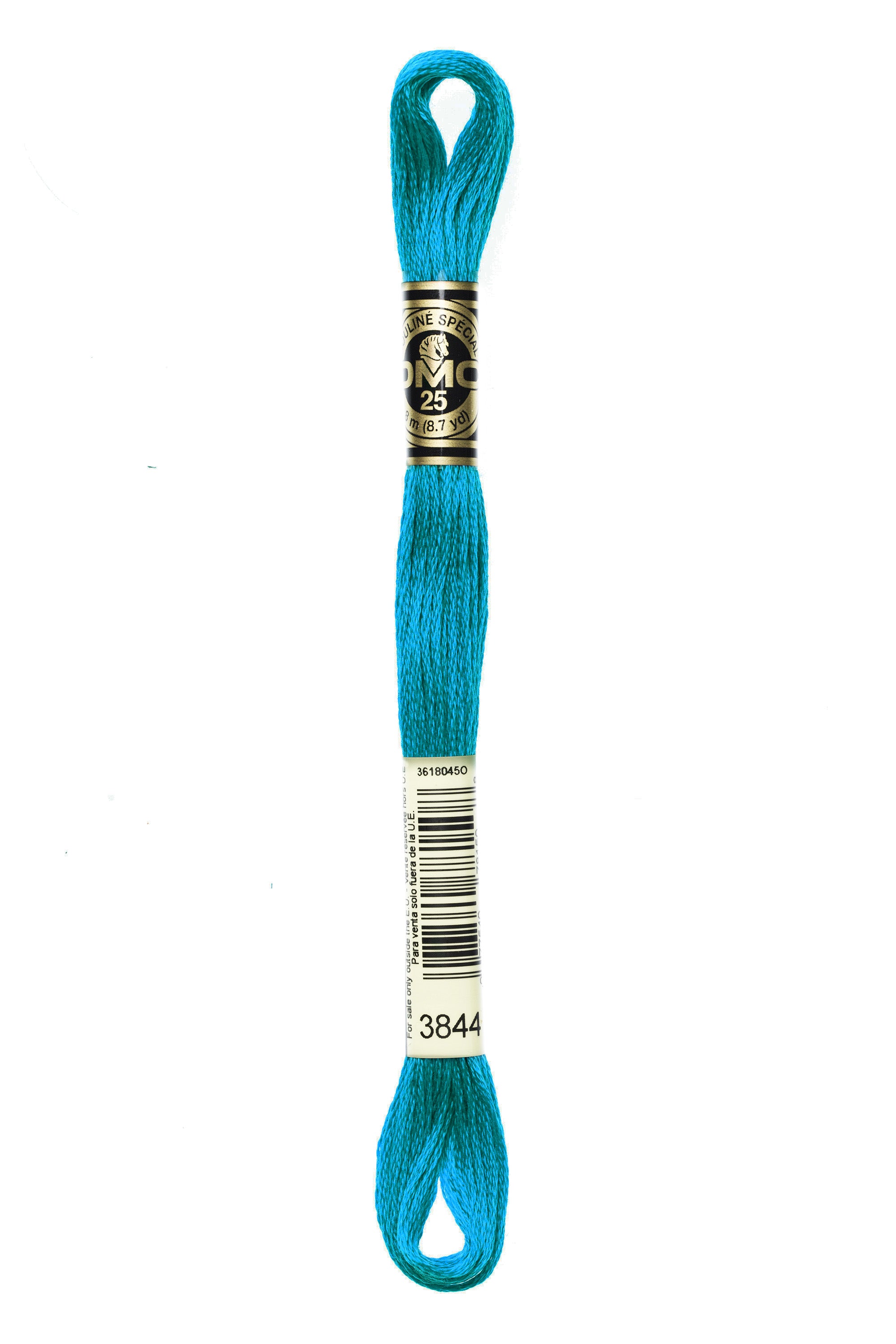 DMC 3844 100% Cotton Embroidery Floss - 6 Stranded Skeins for Cross Stitch, Needlepoint & Hand Embroidery - Perfect for DIY Crafts, Scrapbooking & Home Decor Projects