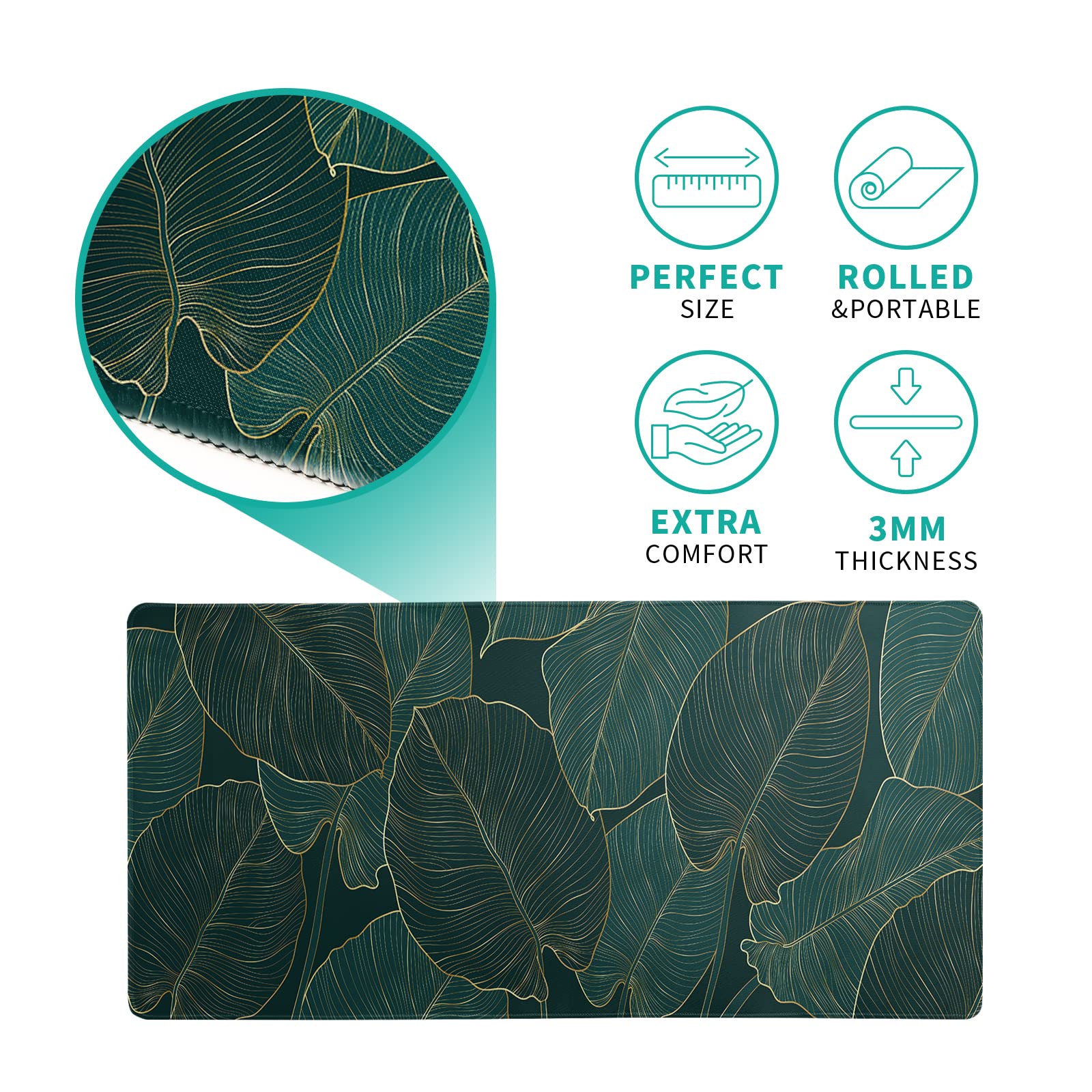 Tropical Palm Tree Mouse Pad 27.6x11.8