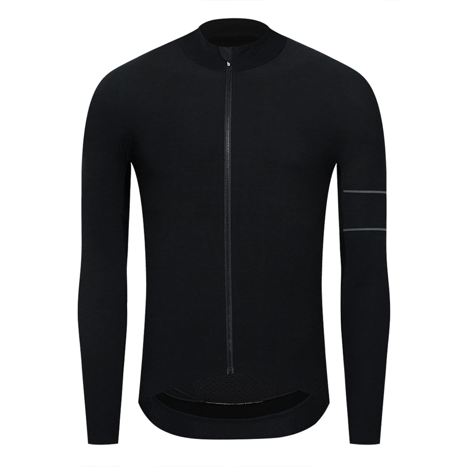 PRIOKNIKO Men's Thermal Fleece Cycling Jersey Jacket - Winter Long Sleeve Bike Shirt for Cold Weather Riding | Perfect for Road Biking, Mountain Cycling & Outdoor Sports