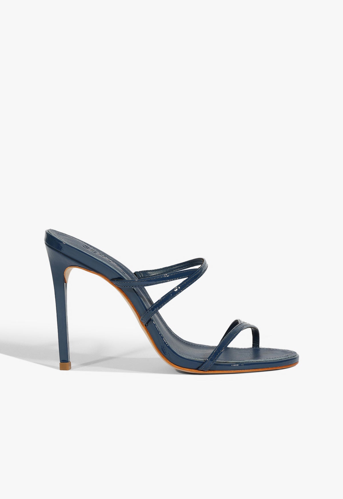 Diana Patent Leather Sandals with 2.5 Inch Heel - Women's High Heel Dress Sandals for Party, Wedding & Evening Events - Style S2152900470003