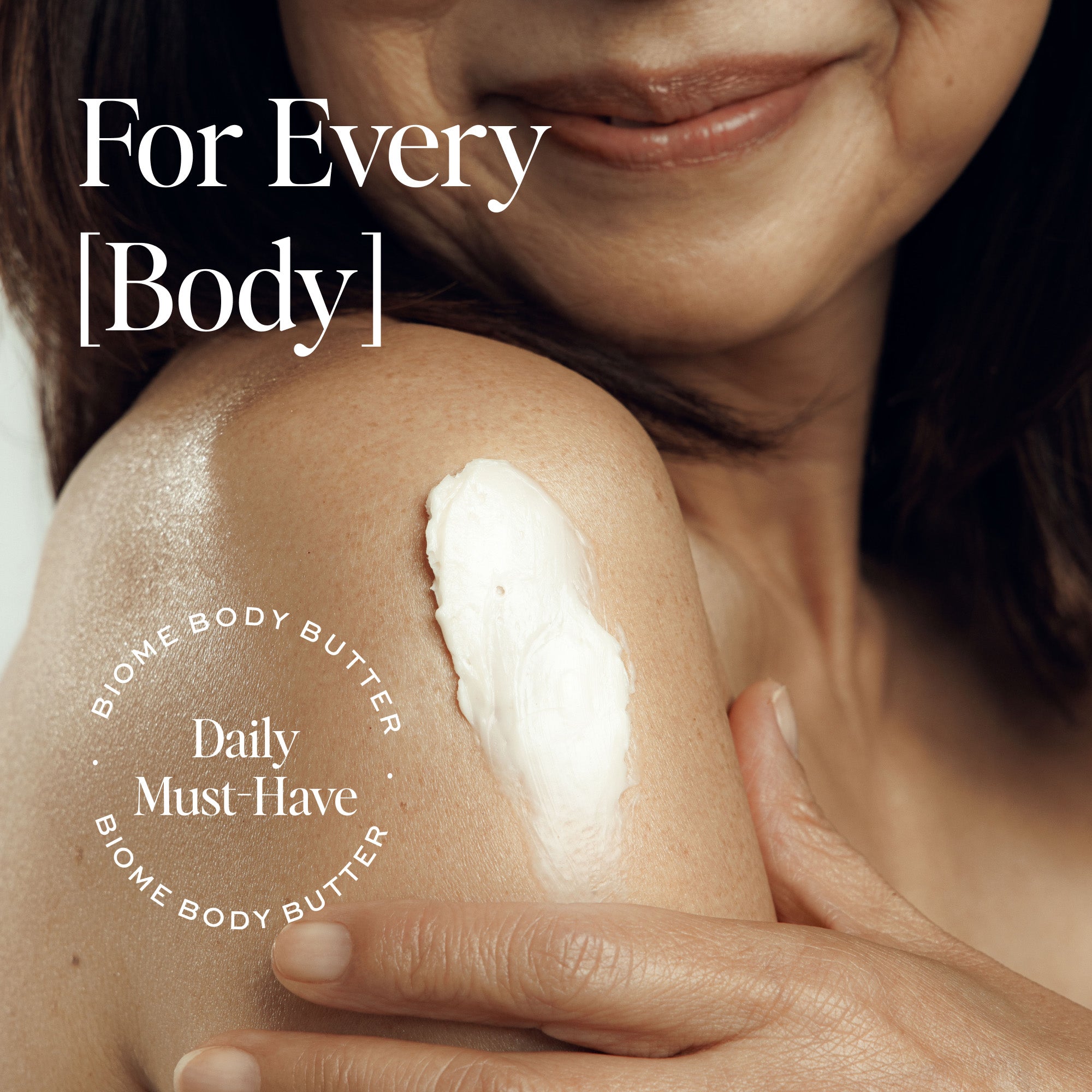 Biome Body Butter - Organic & Natural Moisturizing Cream for Dry Skin | Hydrating & Nourishing for Face, Hands & Body | Perfect for Daily Skincare & Post-Workout Recovery