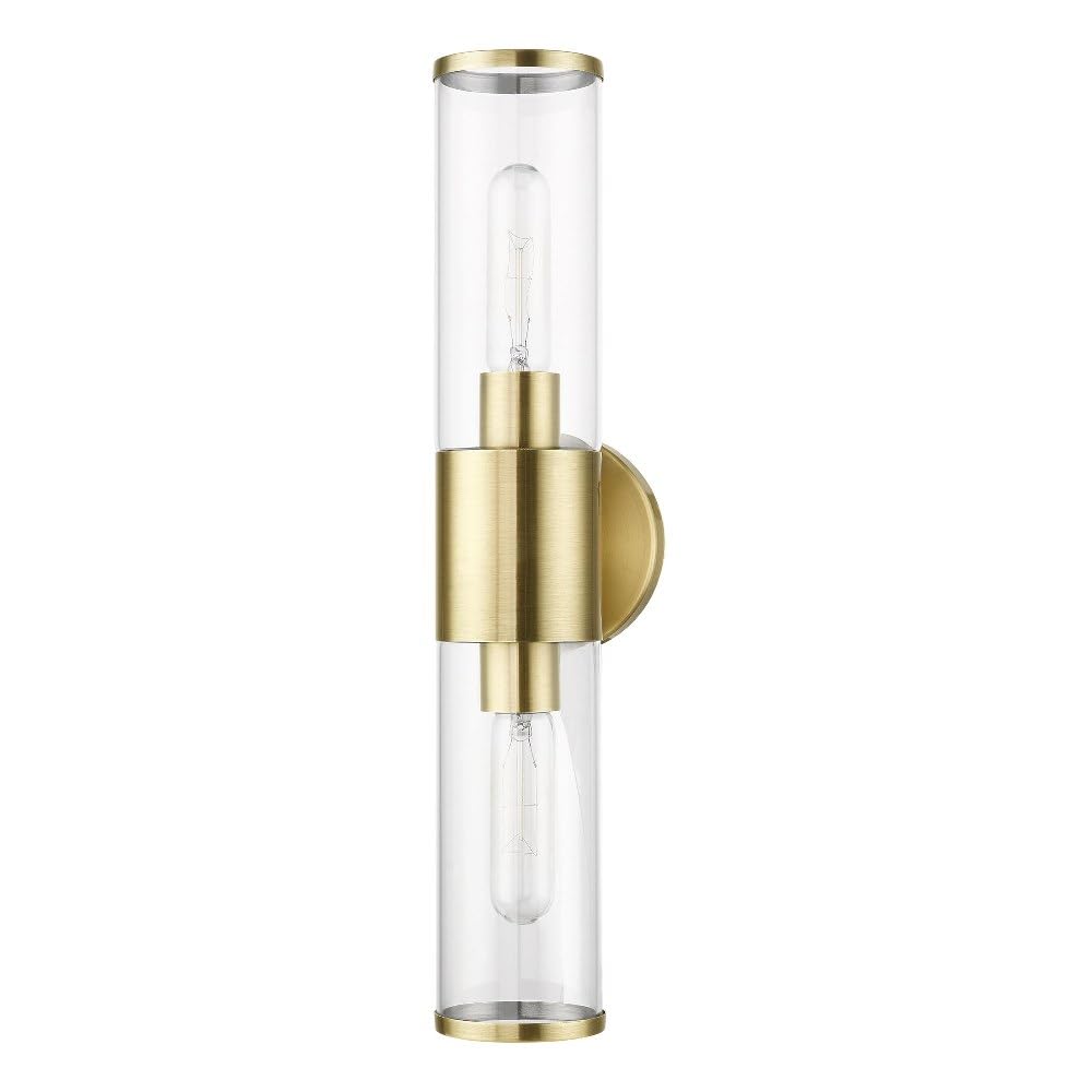 Livex Lighting Bancroft 2-Light ADA Bathroom Vanity Light - 18.5