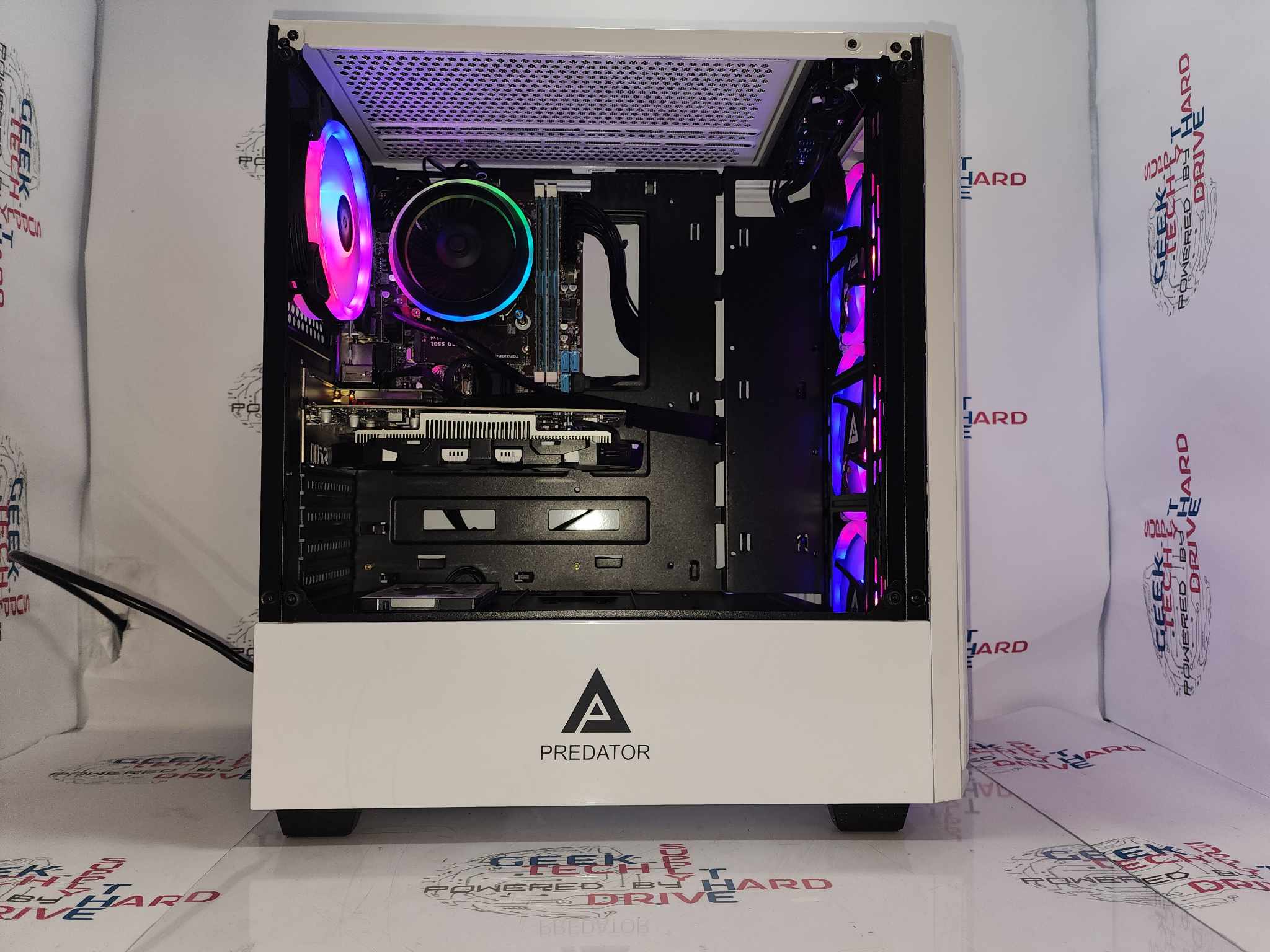 Pinnacle Gaming PC Desktop Computer - Intel i5, NVIDIA RTX 2060, DDR5 RAM, SSD/HDD Storage Options (128GB-500GB), 8GB-32GB Memory, RGB Lighting, WiFi - Perfect for Esports, Streaming & 4K Gaming