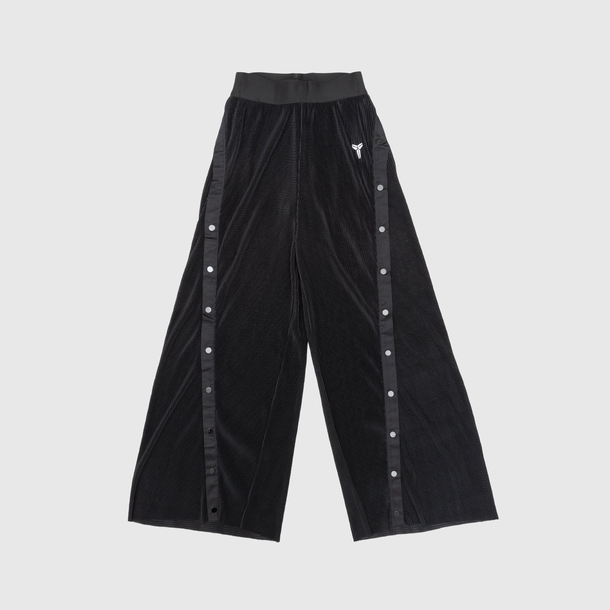 KOBE Women's Pleated Tear Away Pants - Black | Stylish & Comfortable for Workouts, Yoga & Casual Wear