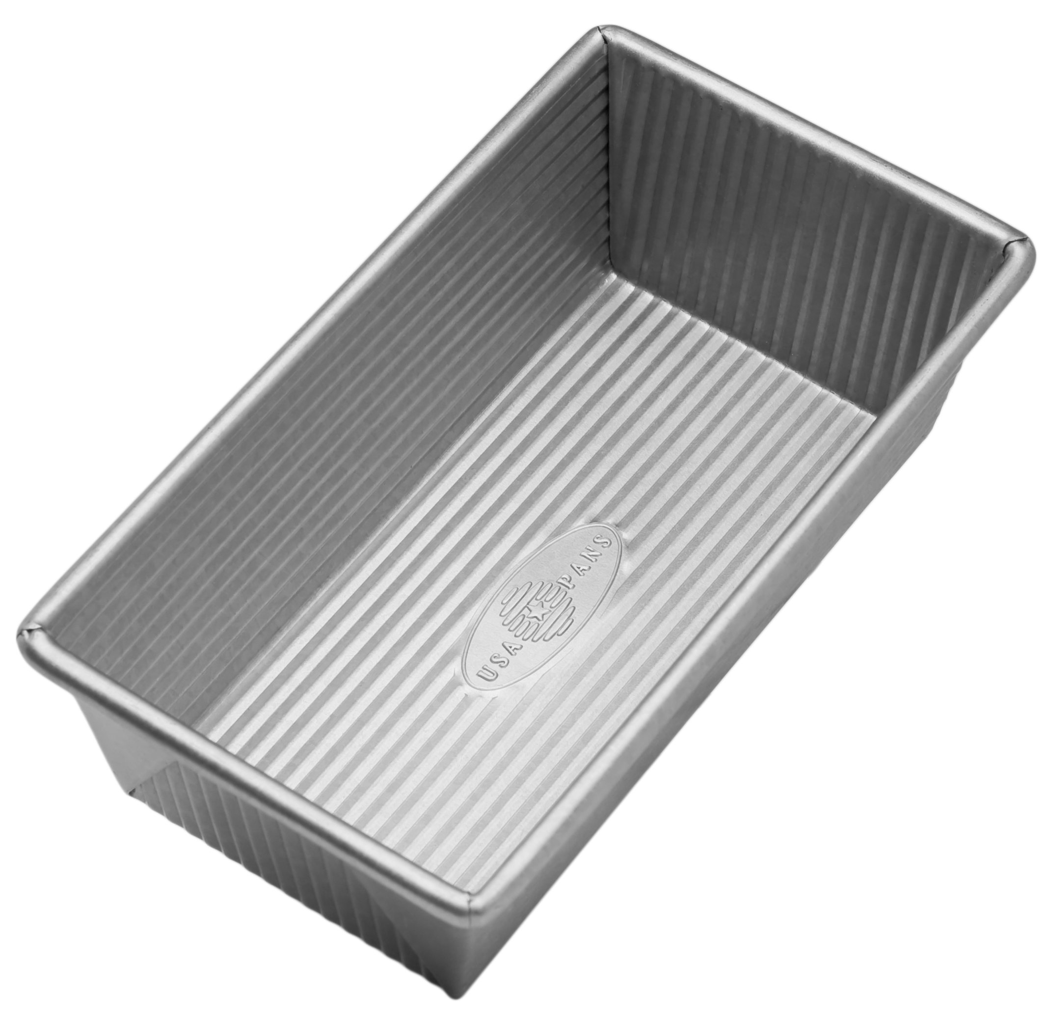 USA Pan Bakeware 12-Well Muffin Pan & 1-Pound Standard Bread Loaf Pan - Aluminized Steel with Nonstick Coating | Perfect for Baking Cupcakes, Muffins, and Homemade Bread