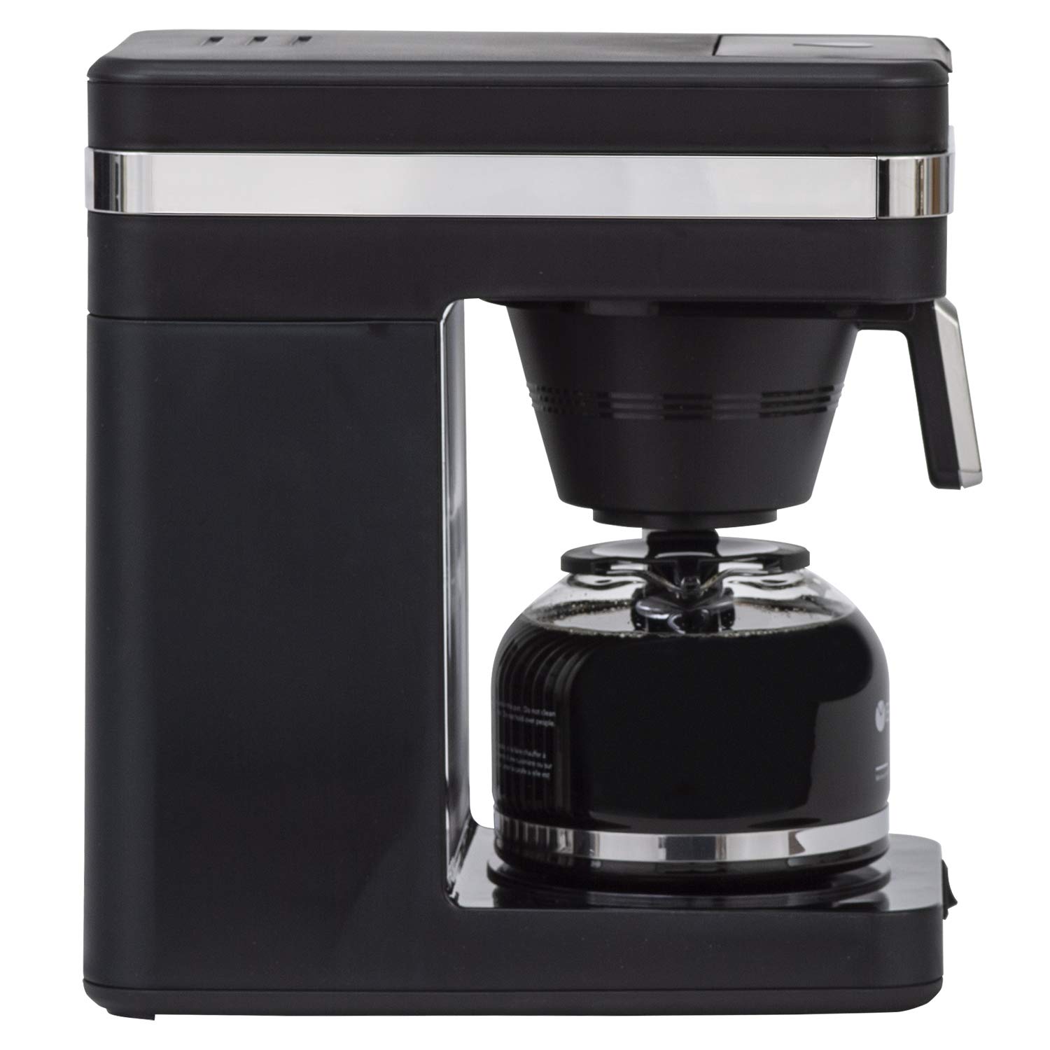 BUNN CSB2B Speed Brew Elite 10-Cup Coffee Maker - Fast Brewing, Black/Stainless Steel - Perfect for Home, Office & Restaurants